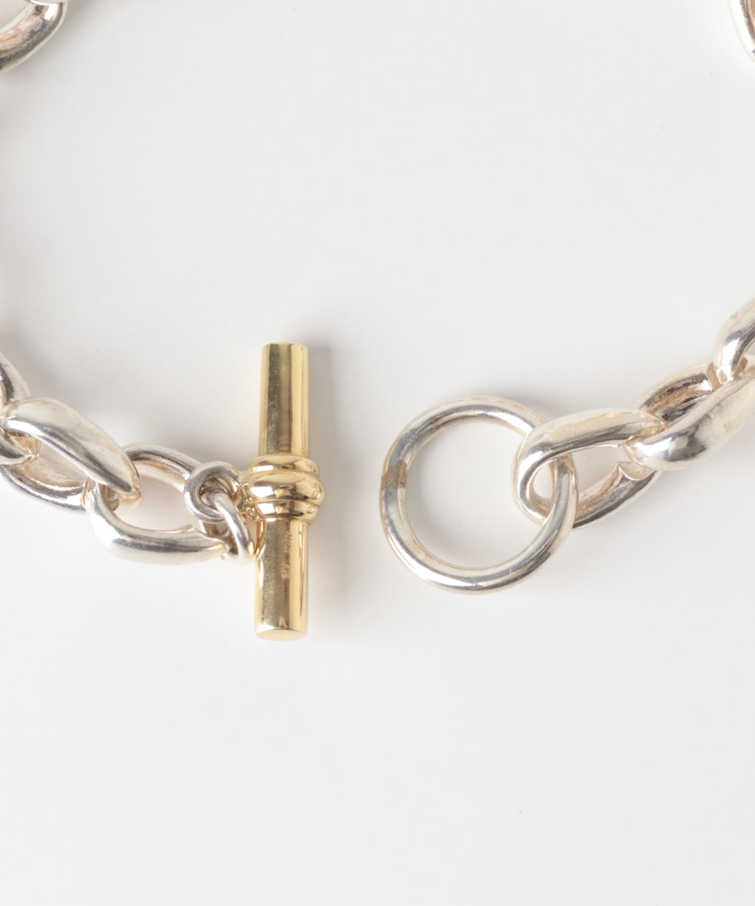 GIGI　ARTEMIS eight chain bracelet SIL/GOLD 200