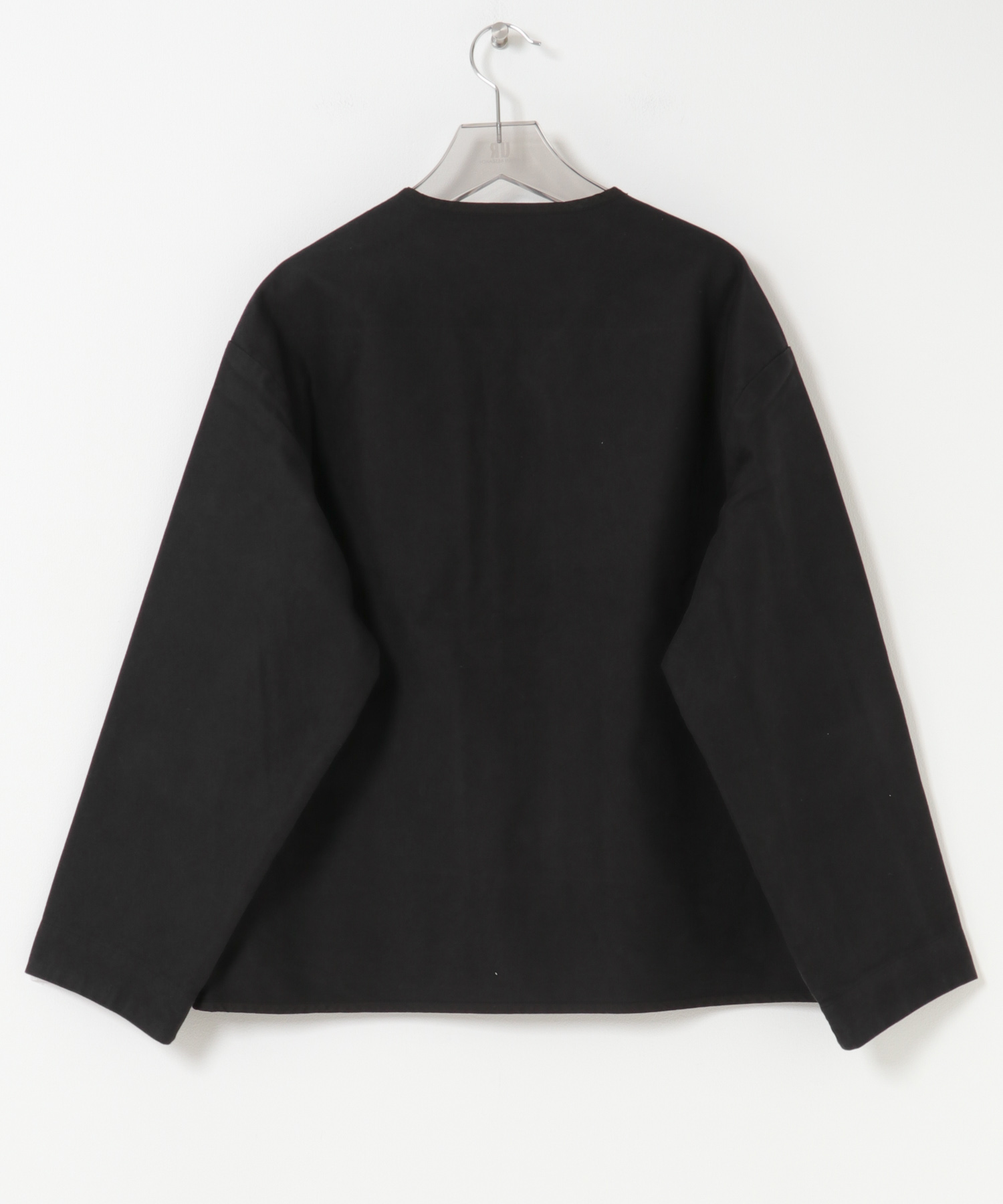 PORTER CLASSIC　MLSKN HYBRID CARDIGN BLACK 2
