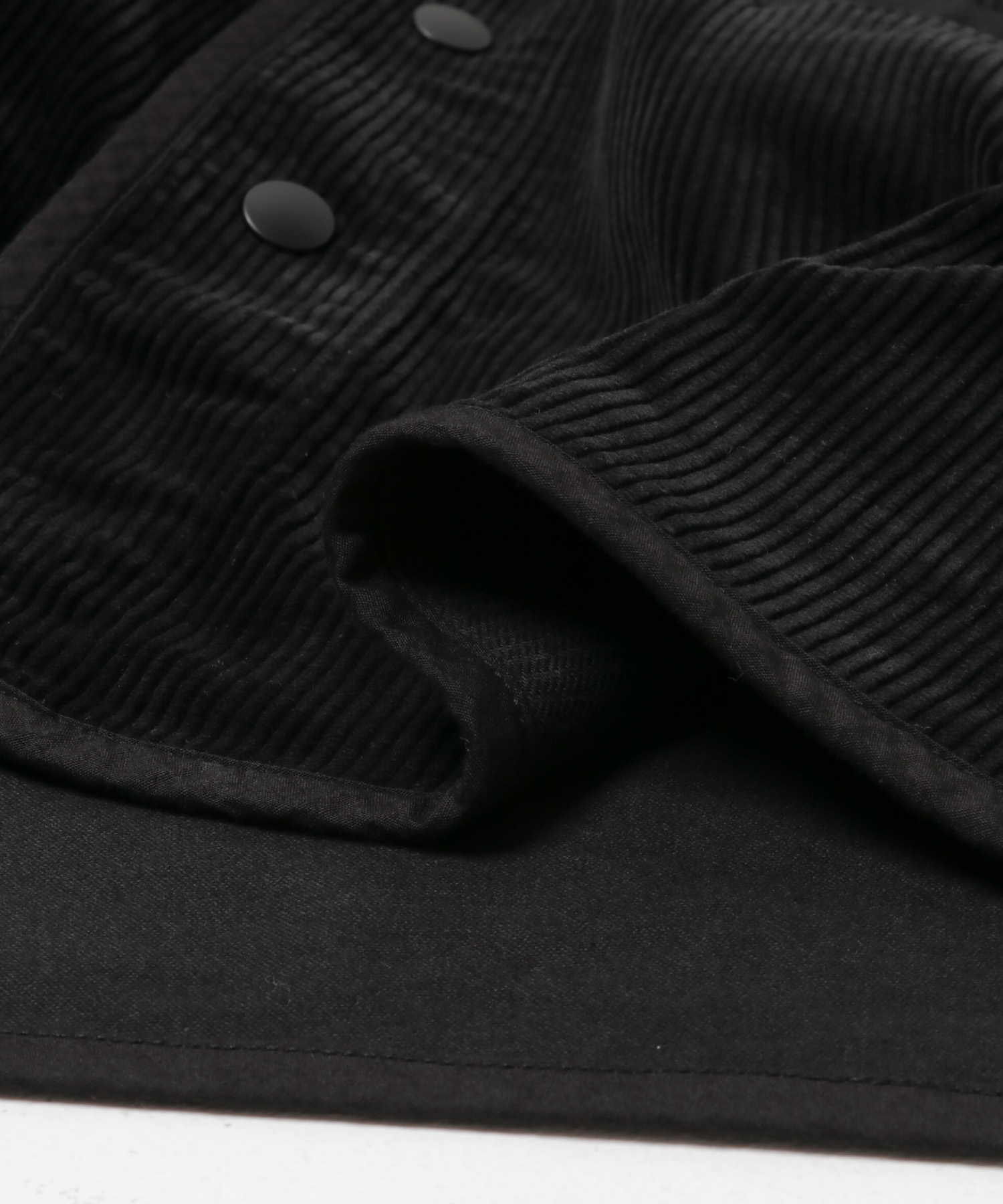 PORTER CLASSIC　MLSKN HYBRID CARDIGN BLACK 2