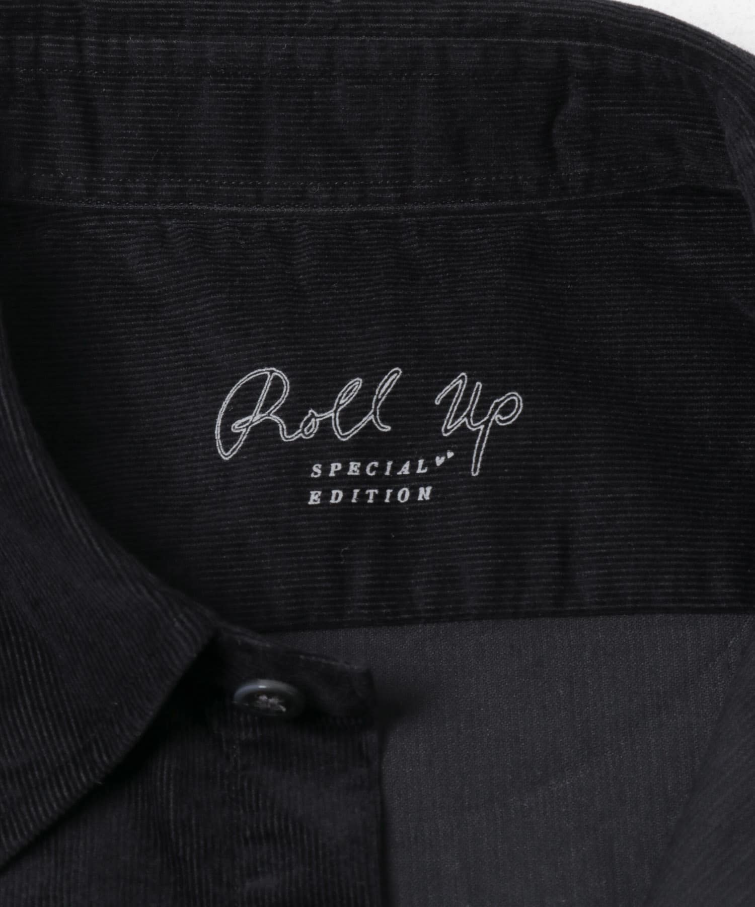 PORTER CLASSIC　R-UP ORGANIC CRDRY SHIRT BLACK L