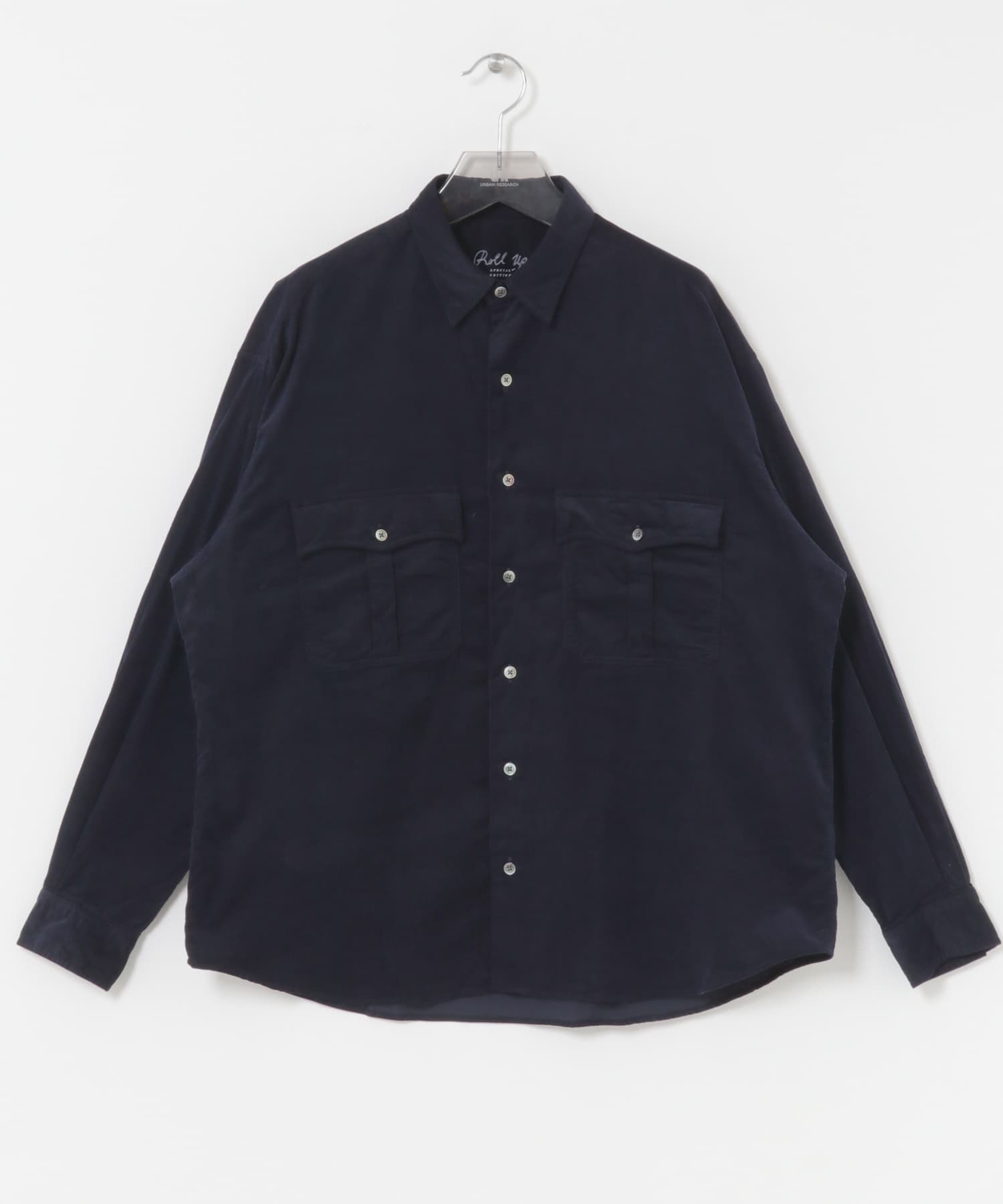 PORTER CLASSIC R-UP ORGANIC CRDRY SHIRT(L NAVY): トップス｜URBAN
