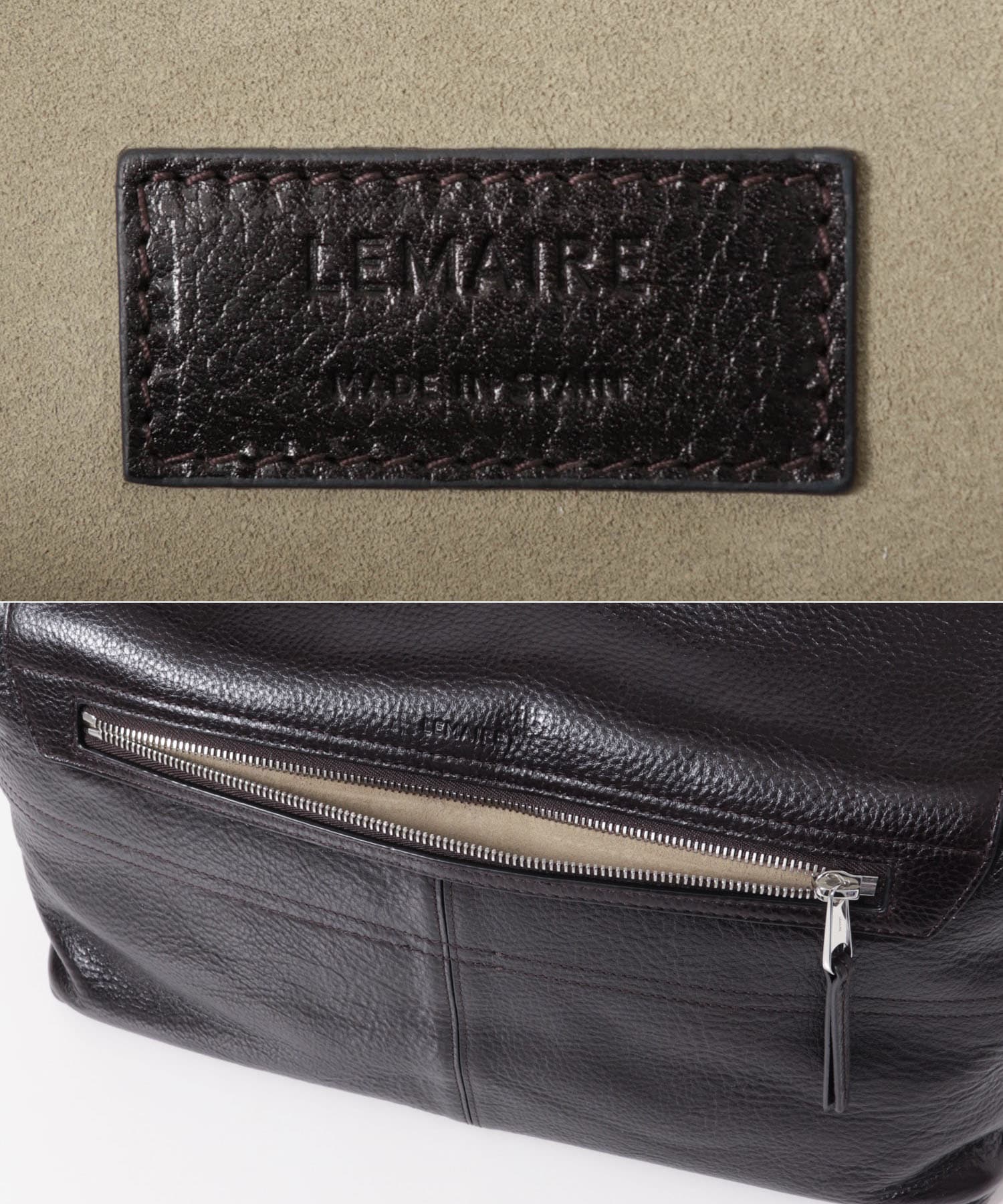 LEMAIRE　WEEK-END GEAR BAG ESPRESSO -