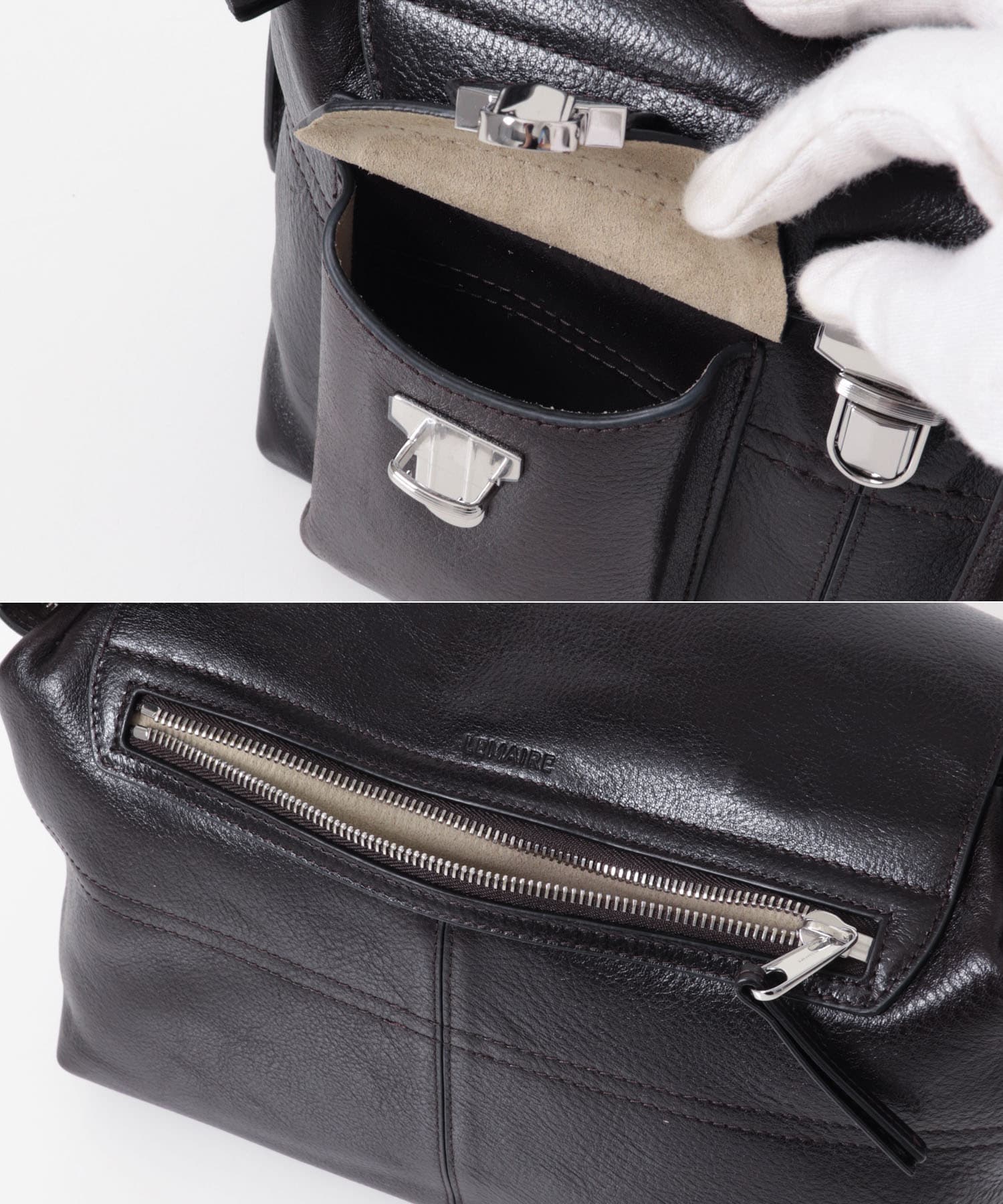 LEMAIRE　MEDIUM GEAR BAG ESPRESSO -