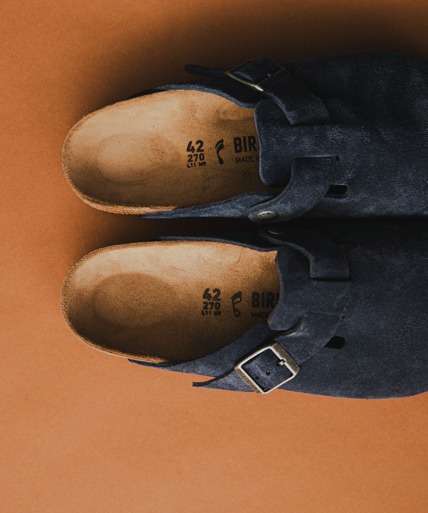 BIRKENSTOCK　Exclusive Boston (Narrow) New Navy 39