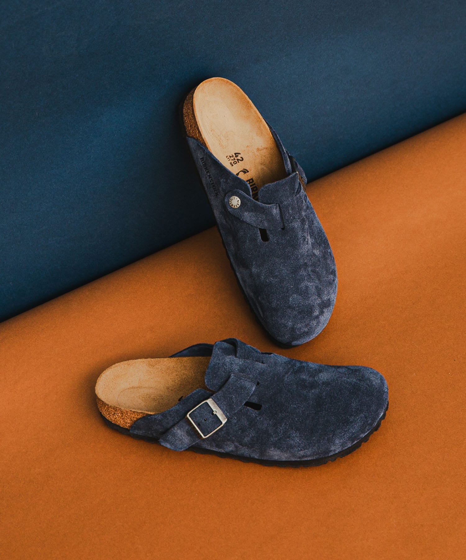 BIRKENSTOCK　Exclusive Boston (Narrow) New Navy 39