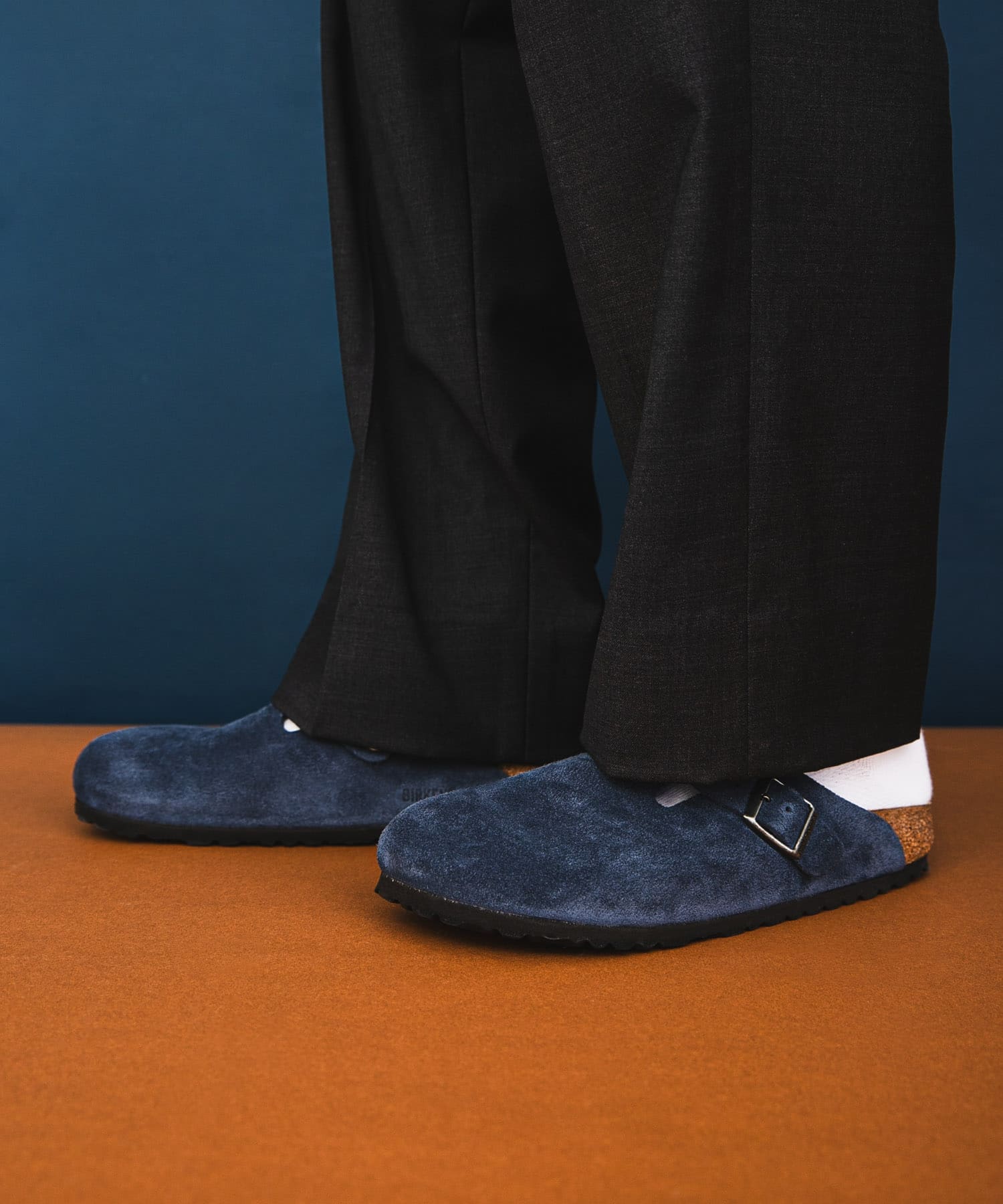 BIRKENSTOCK　Exclusive Boston (Narrow) New Navy 39