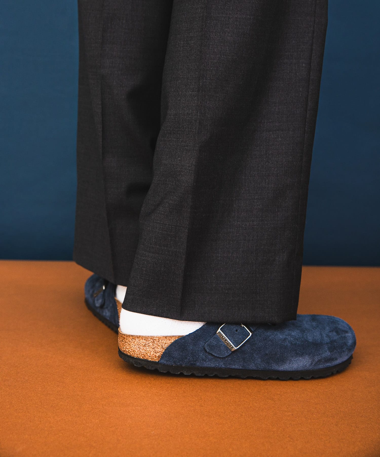 BIRKENSTOCK　Exclusive Boston (Narrow) New Navy 39