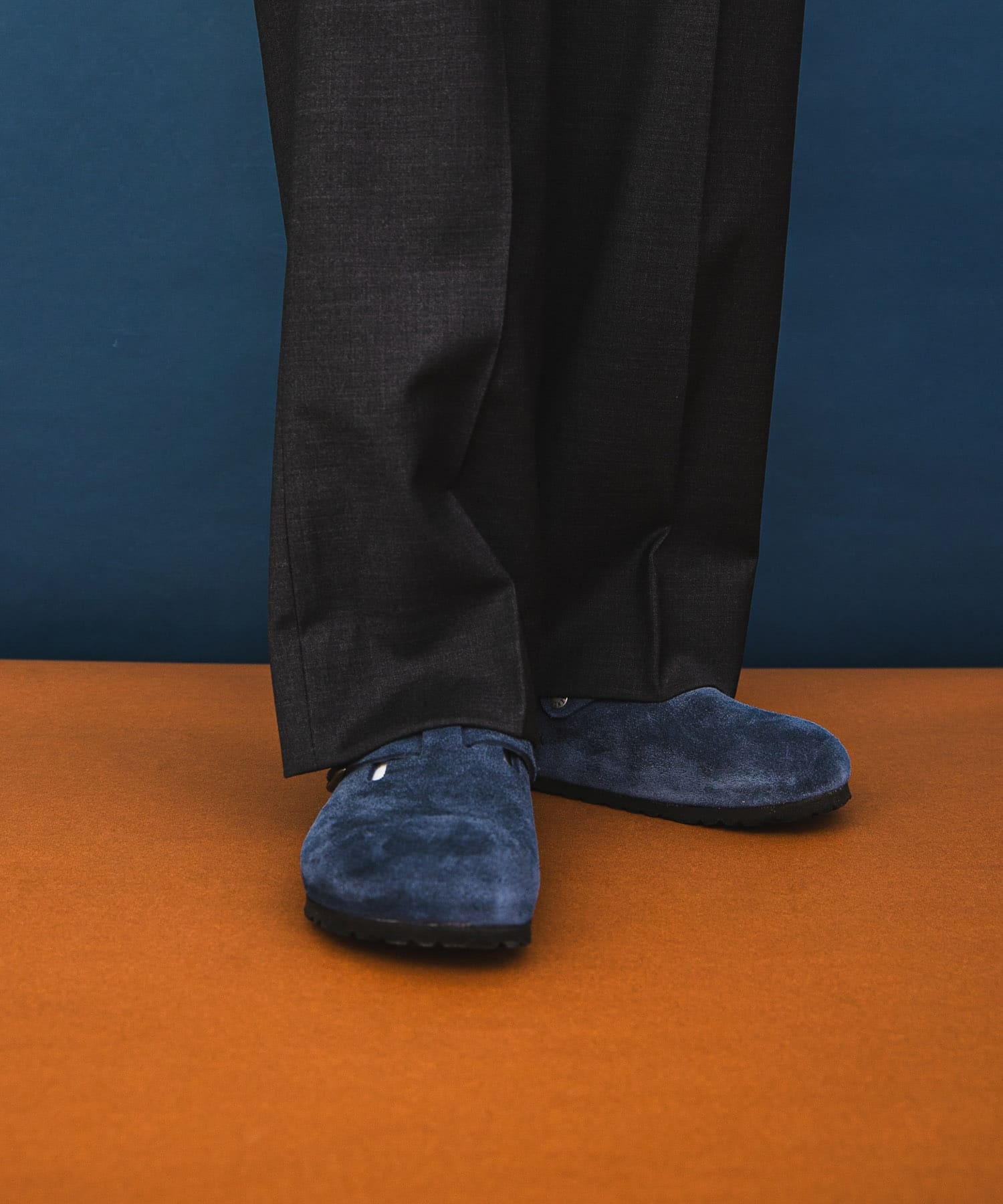 BIRKENSTOCK　Exclusive Boston (Narrow) New Navy 40