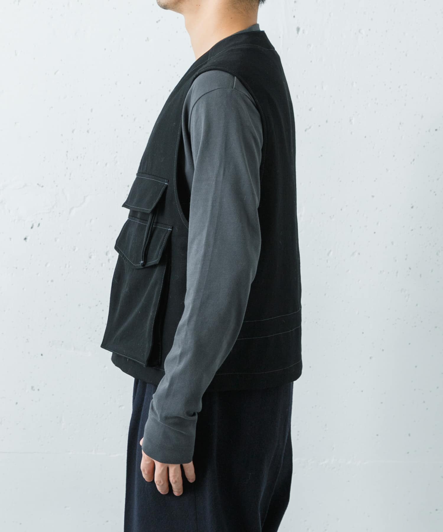 LEMAIRE UTILITY GILET(48 BLACK): トップス｜URBAN RESEARCH公式
