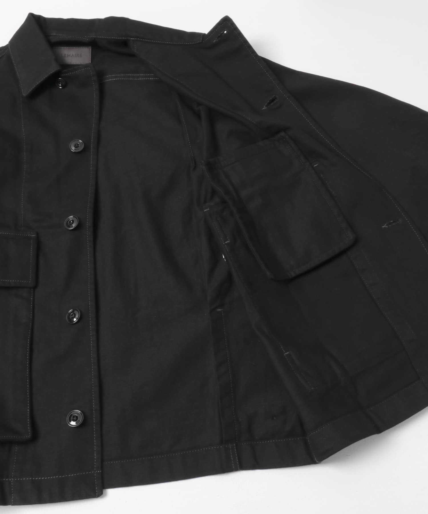 LEMAIRE　BOXY JACKET BLACK S