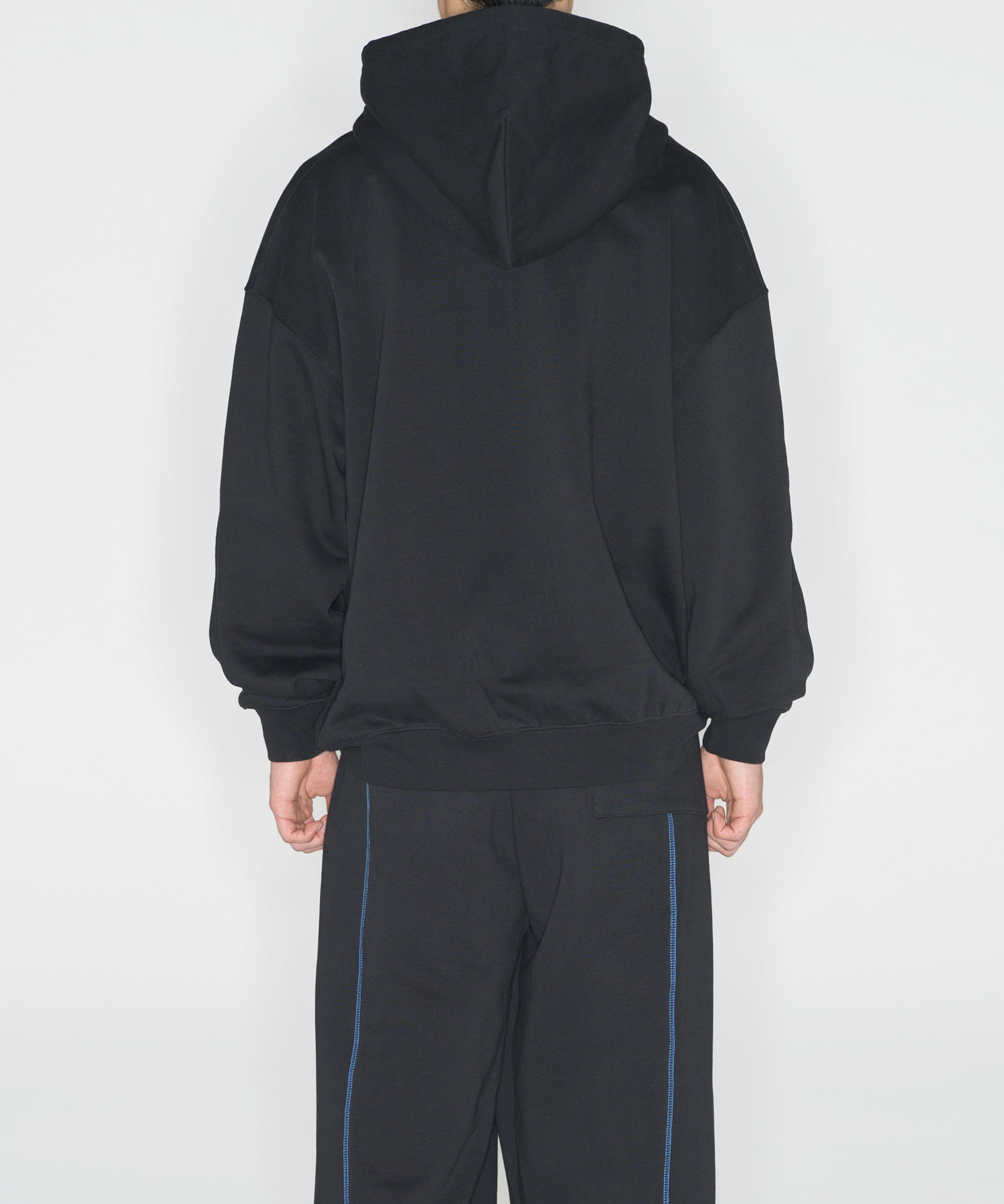 LOTTO　ARCH LOGO ZIP HOODIE BLACK M