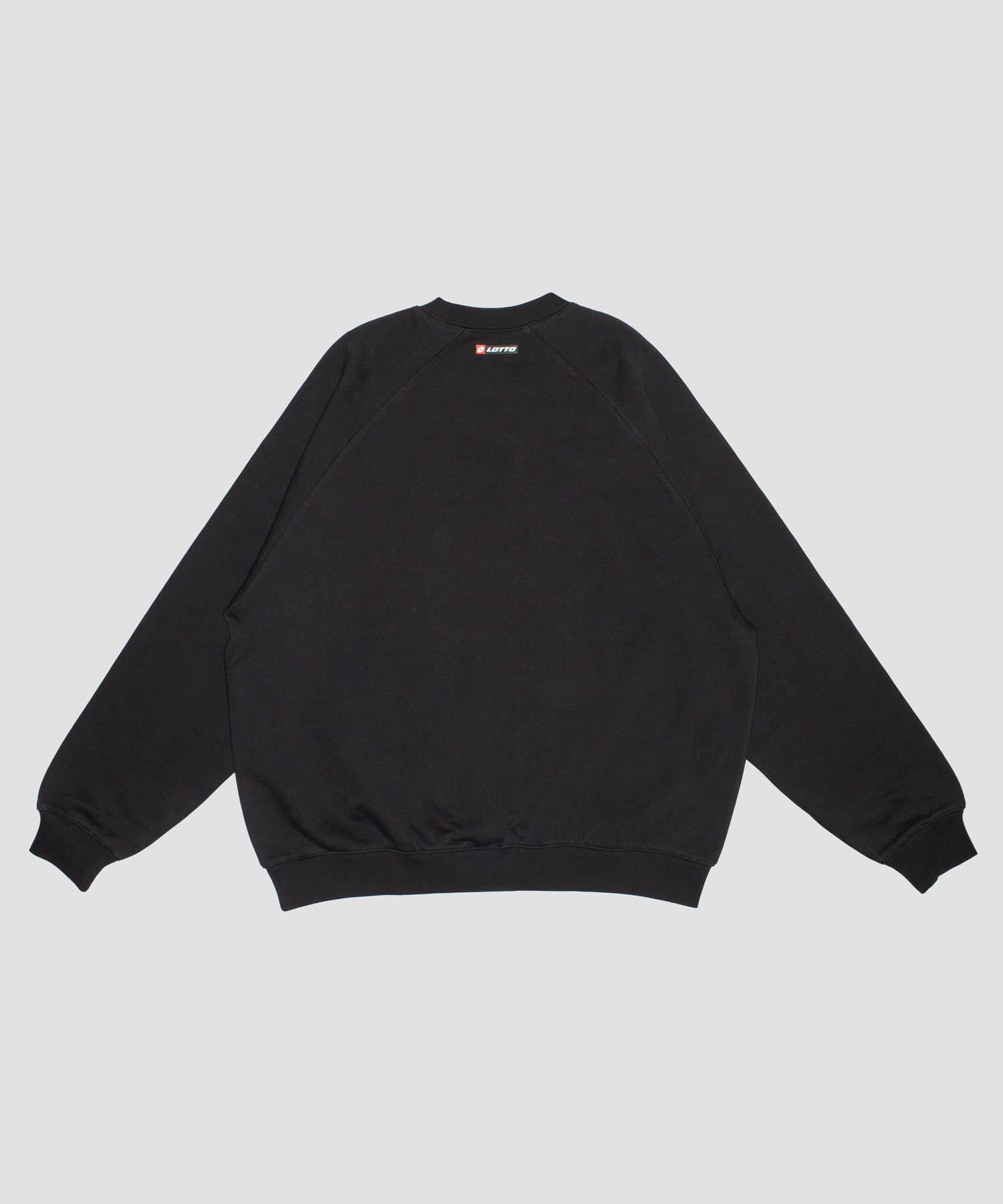 LOTTO　M/N/T LOGO SWEAT PULLOVER BLACK M