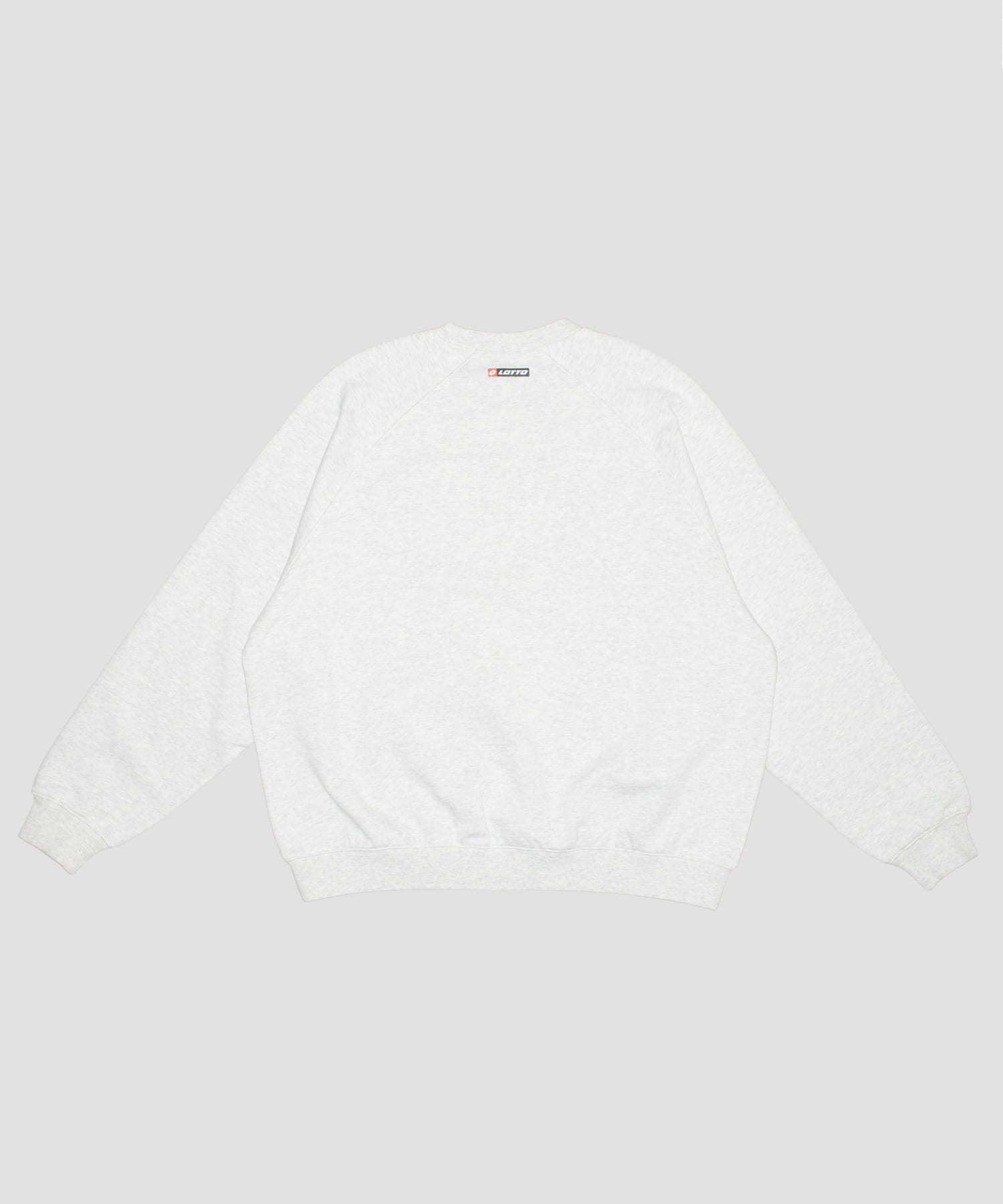 LOTTO　M/N/T LOGO SWEAT PULLOVER GRAY M
