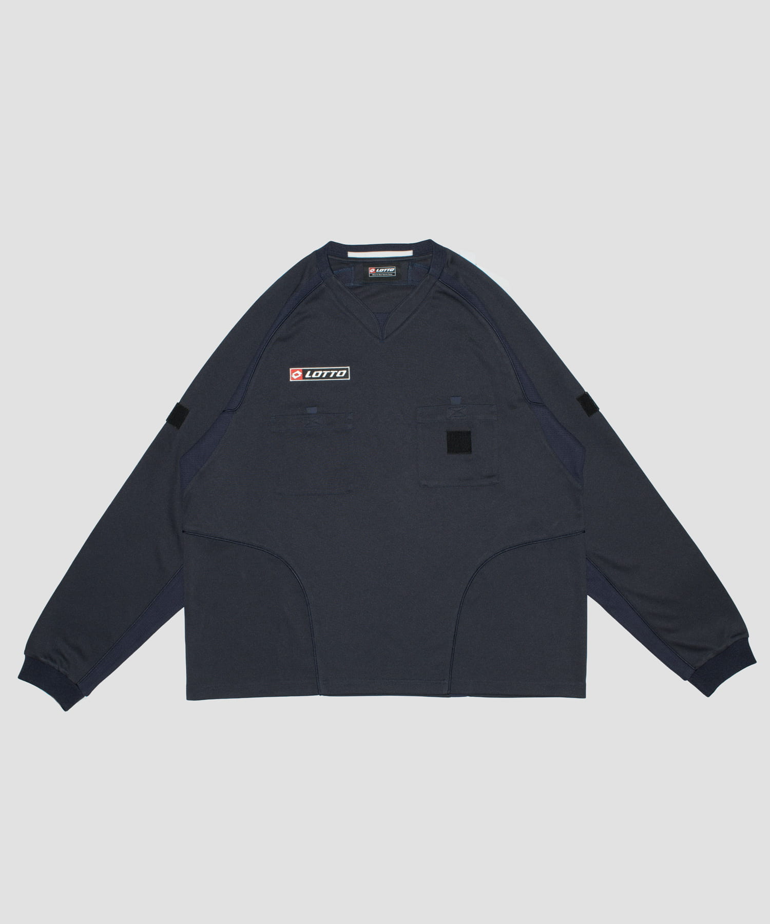 LOTTO　REFEREE SHIRTS NAVY M