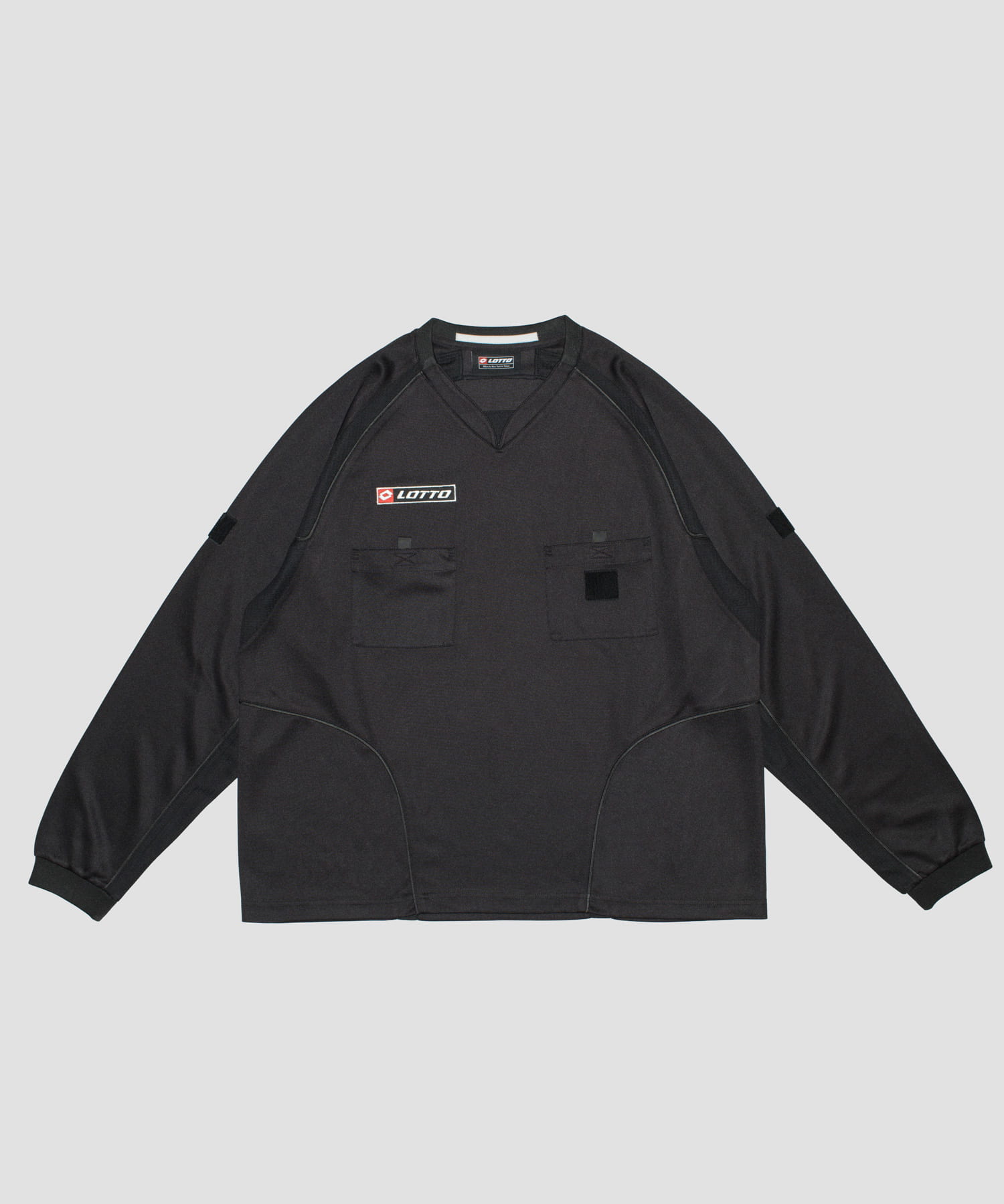 LOTTO　REFEREE SHIRTS BLACK M