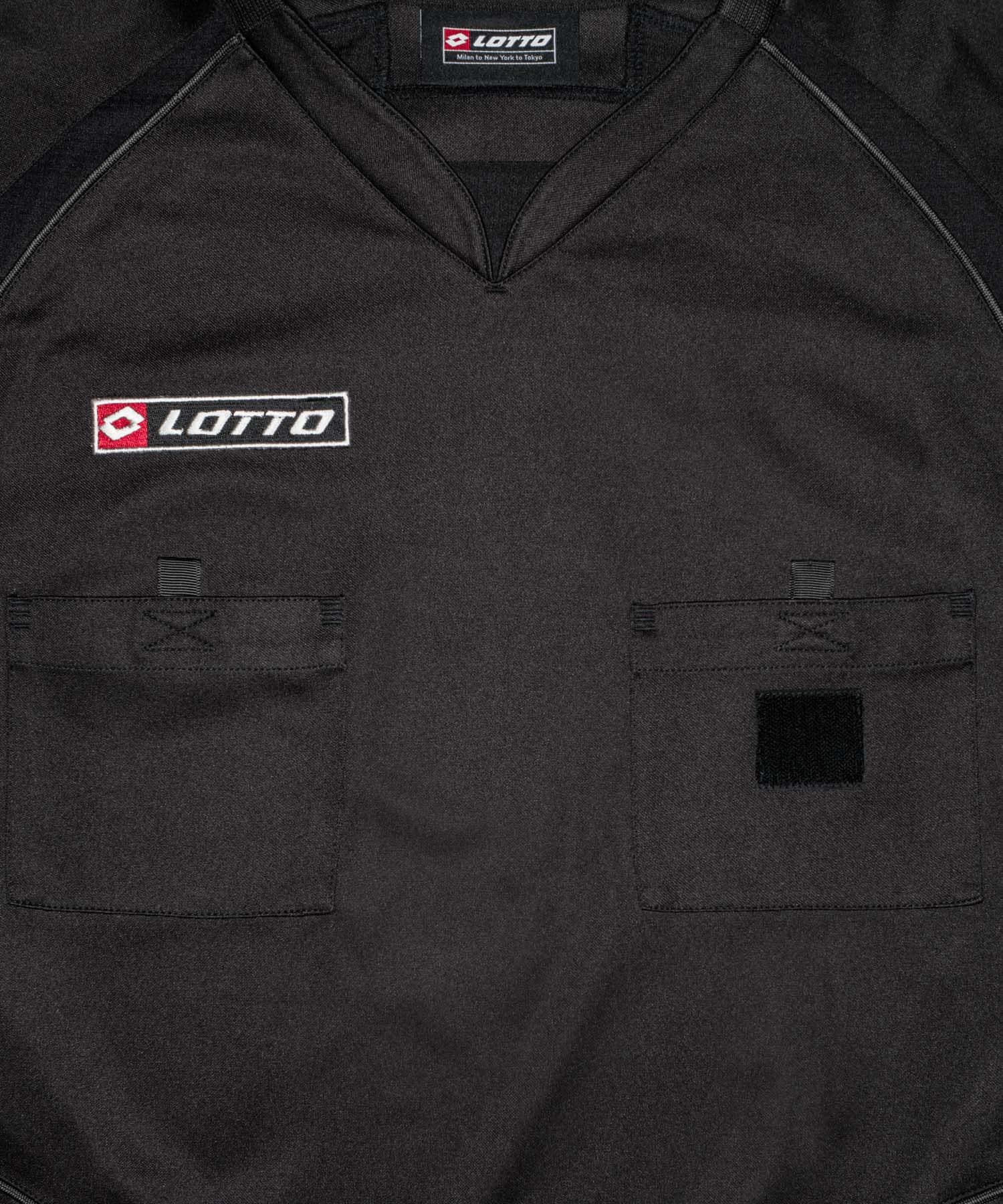 LOTTO　REFEREE SHIRTS BLACK M