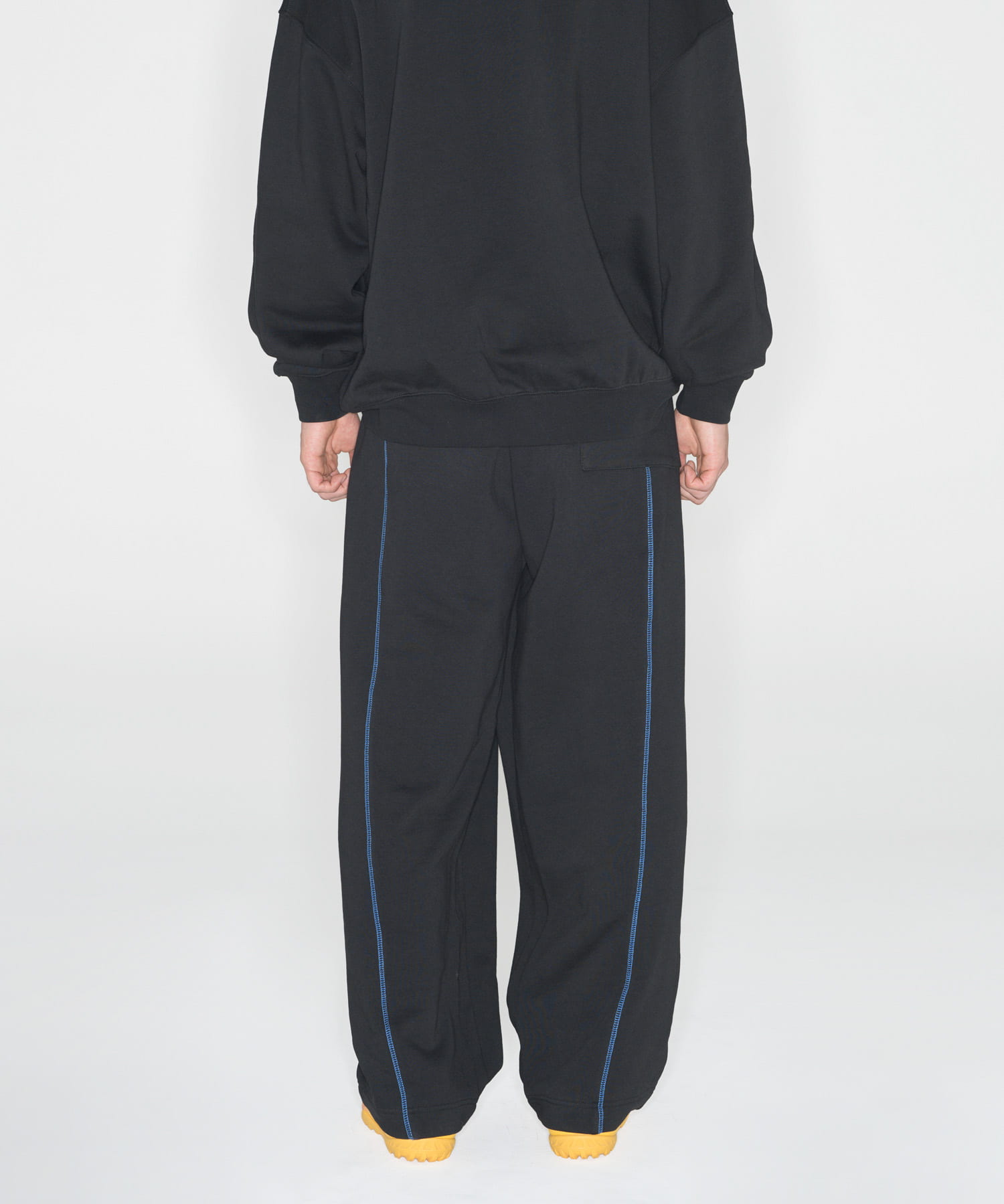 LOTTO　COLOR STITCHING PANTS BLACK M