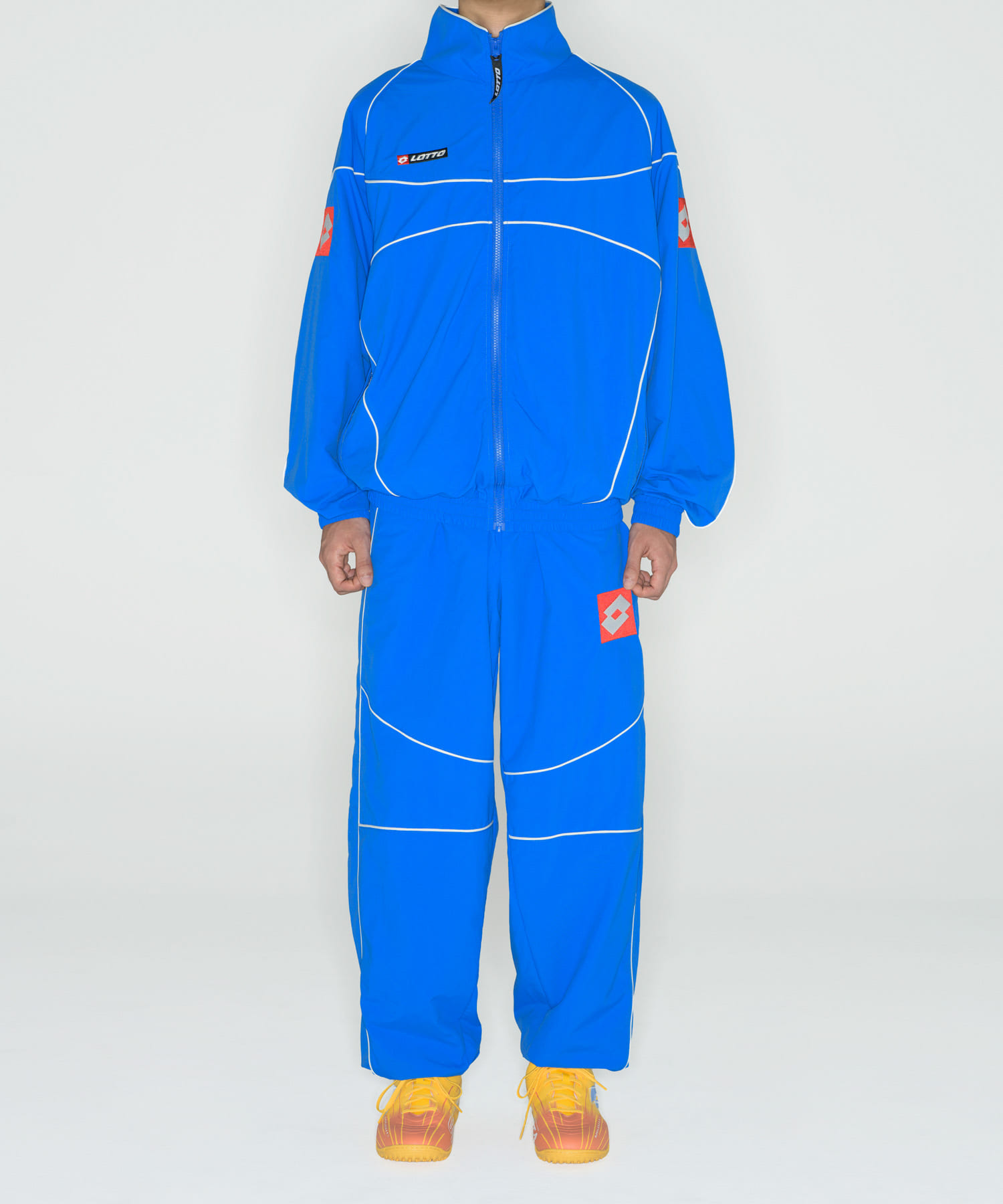 LOTTO　LINE NYLON PANTS BLUE M