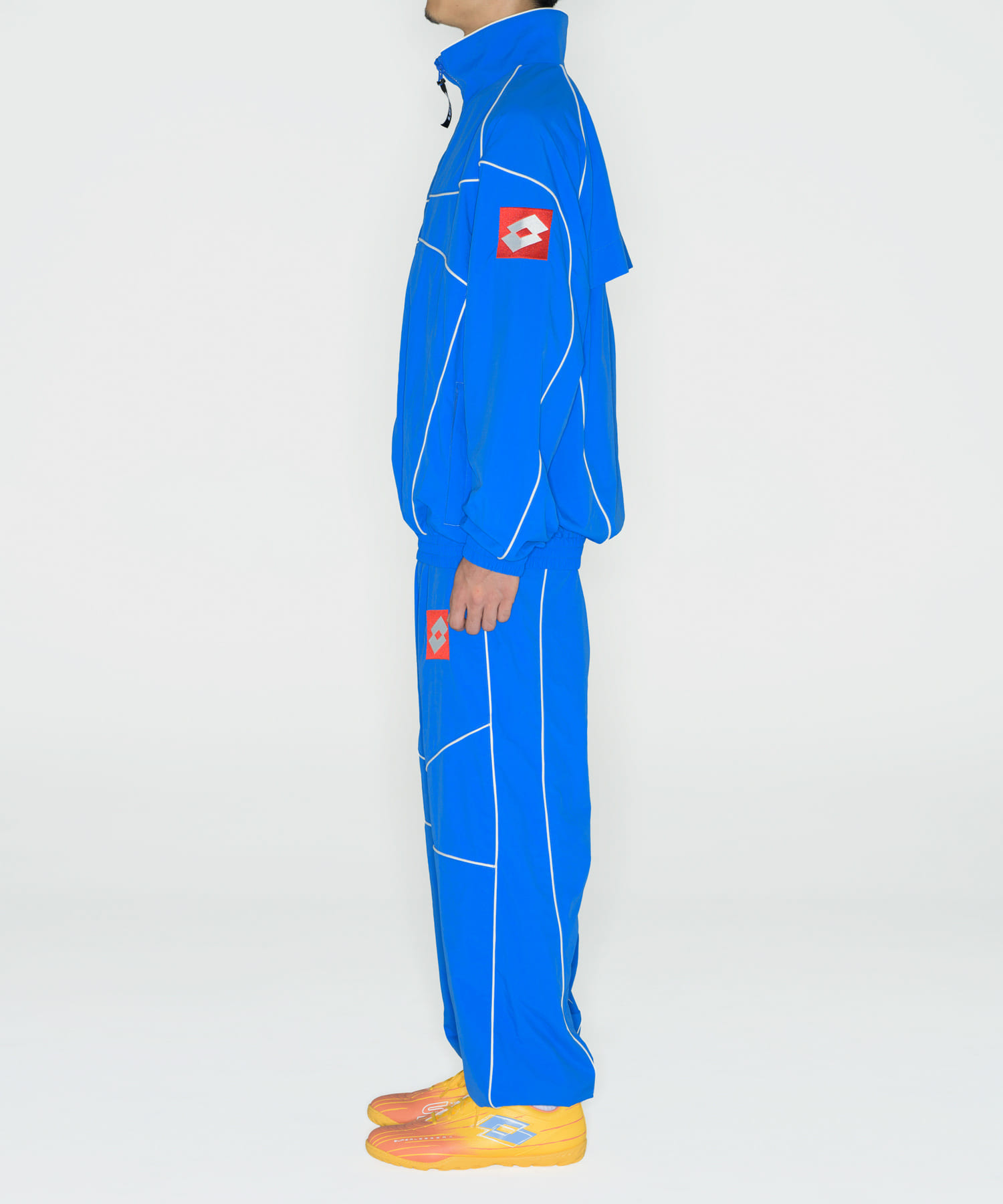 LOTTO　LINE NYLON PANTS BLUE M