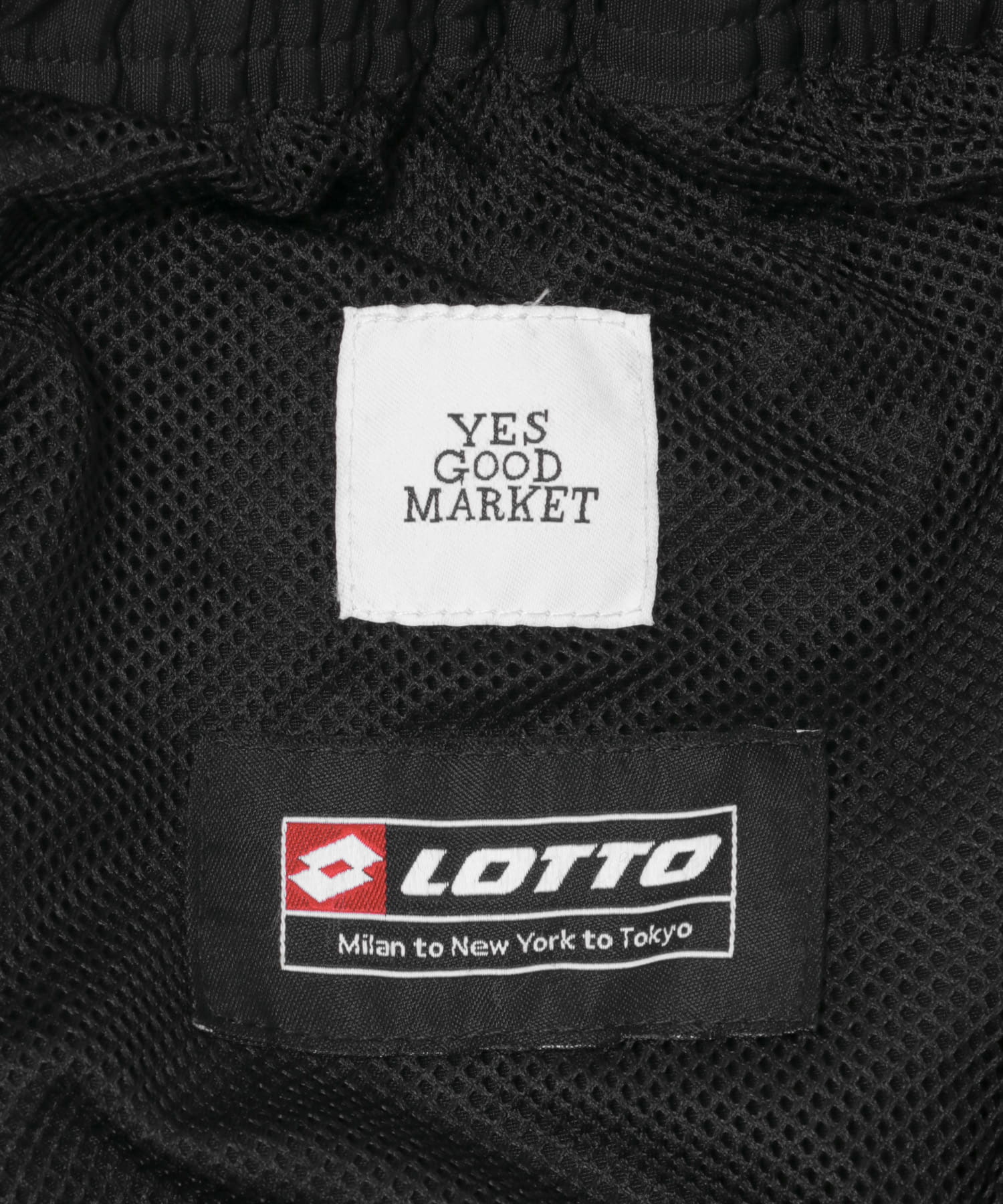 YGM×LOTTO　NYLON PANTS BLACK L