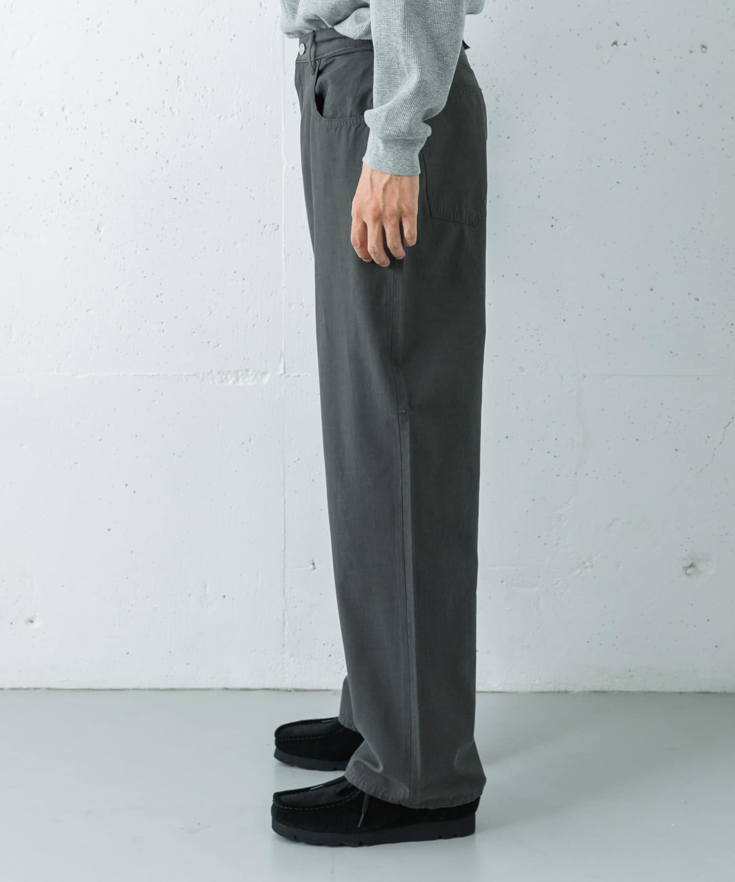 身長：185cm サイズ：34