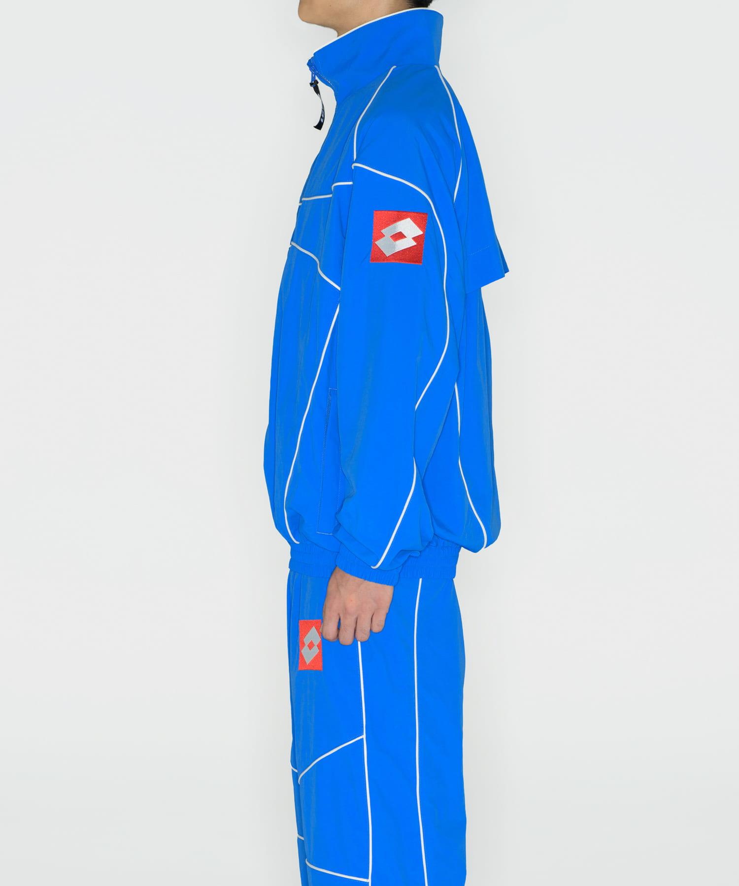 LOTTO　LINE NYLON BLOUSON BLUE M