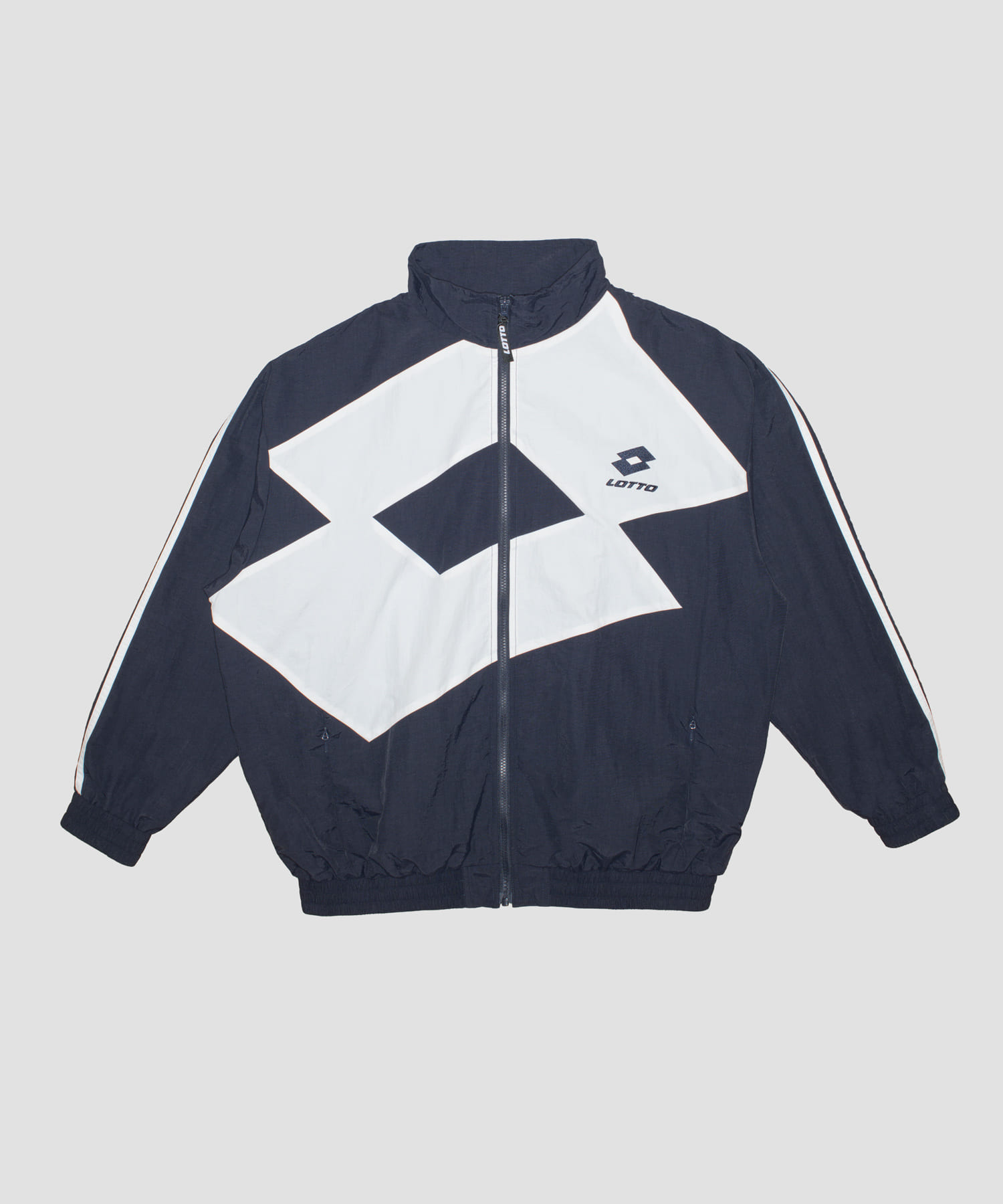 LOTTO　LOSANGA NYLON BLOUSON NAVY M