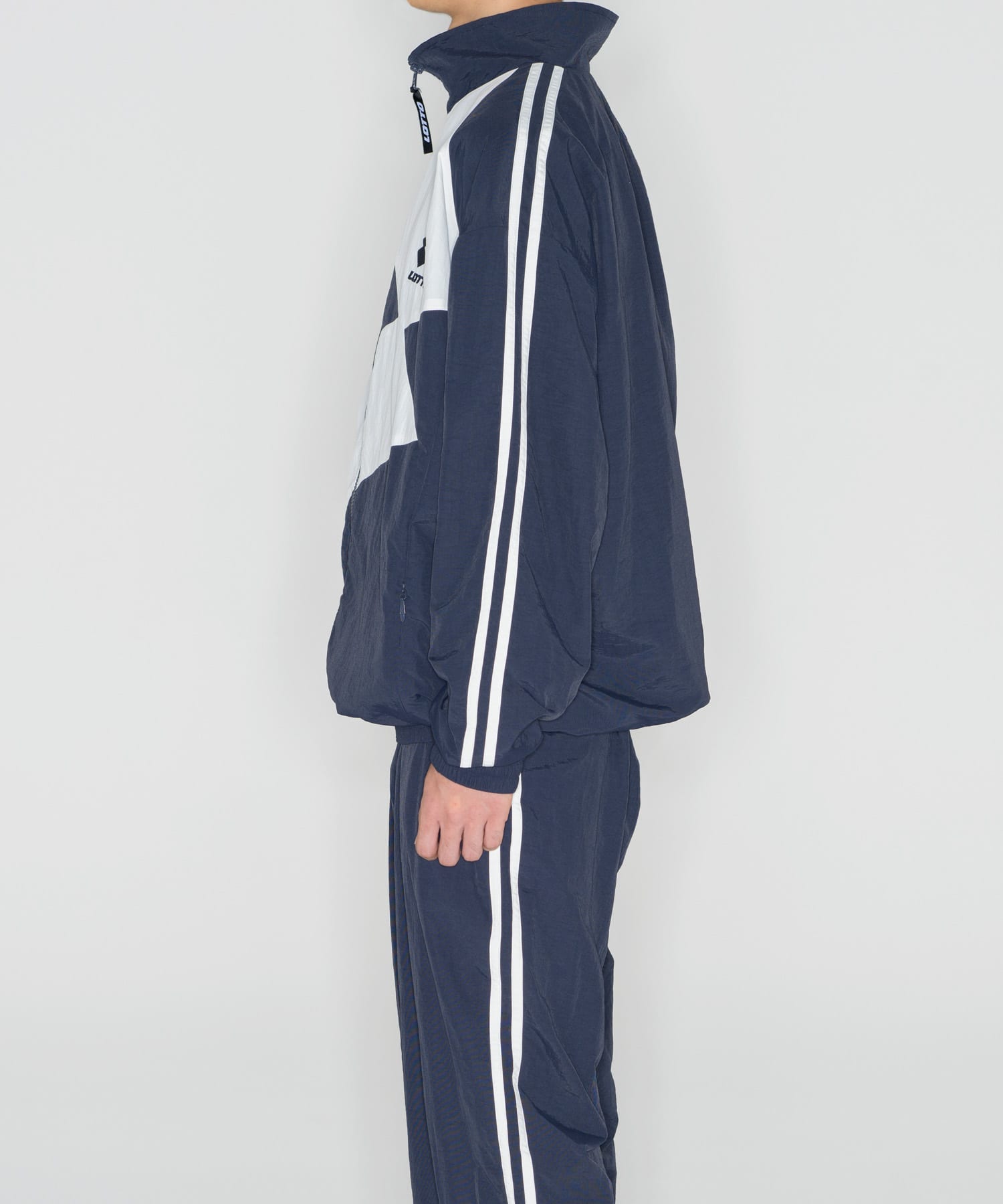 LOTTO　LOSANGA NYLON BLOUSON NAVY M