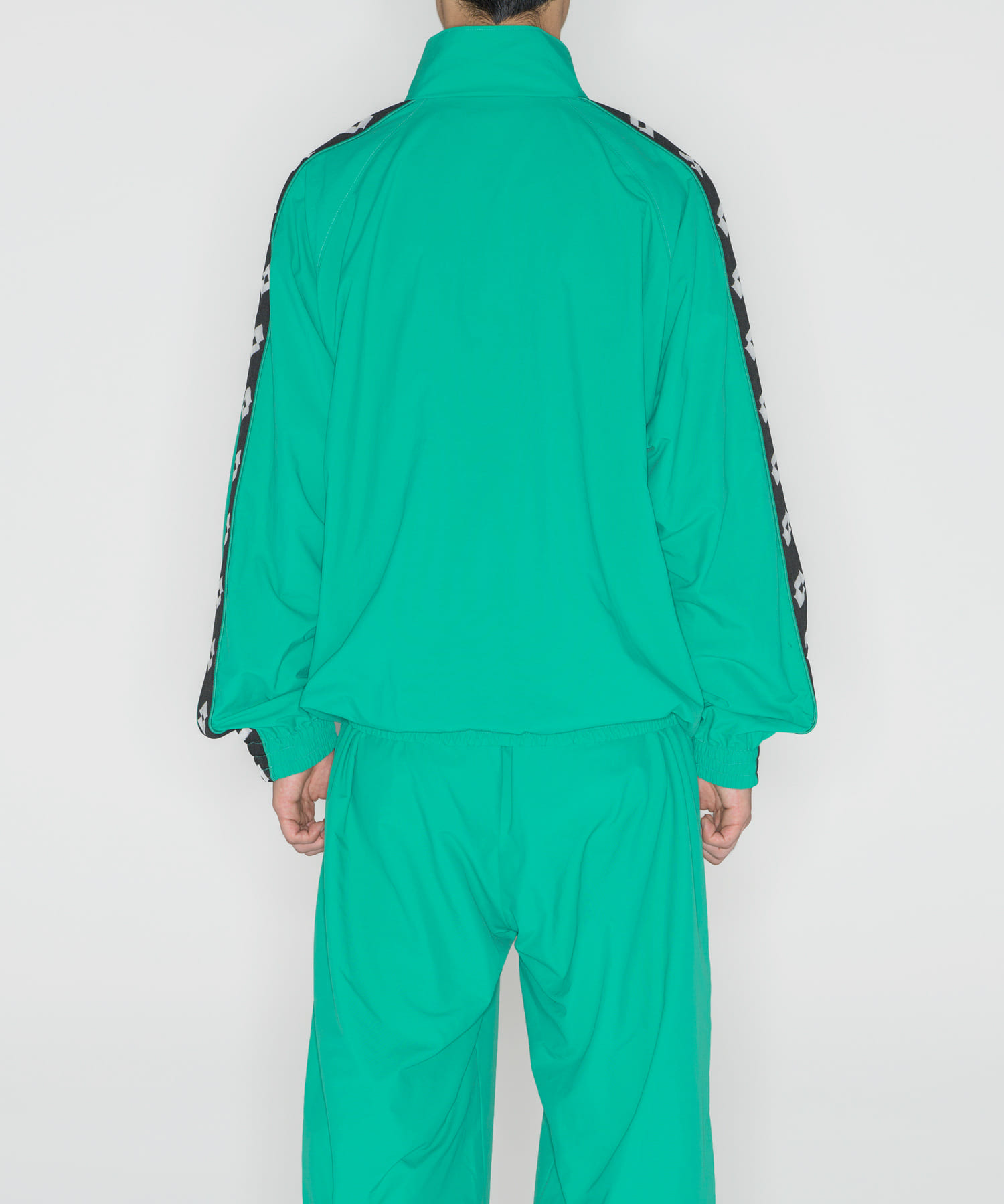 LOTTO　TAPING NYLON BLOUSON GREEN M