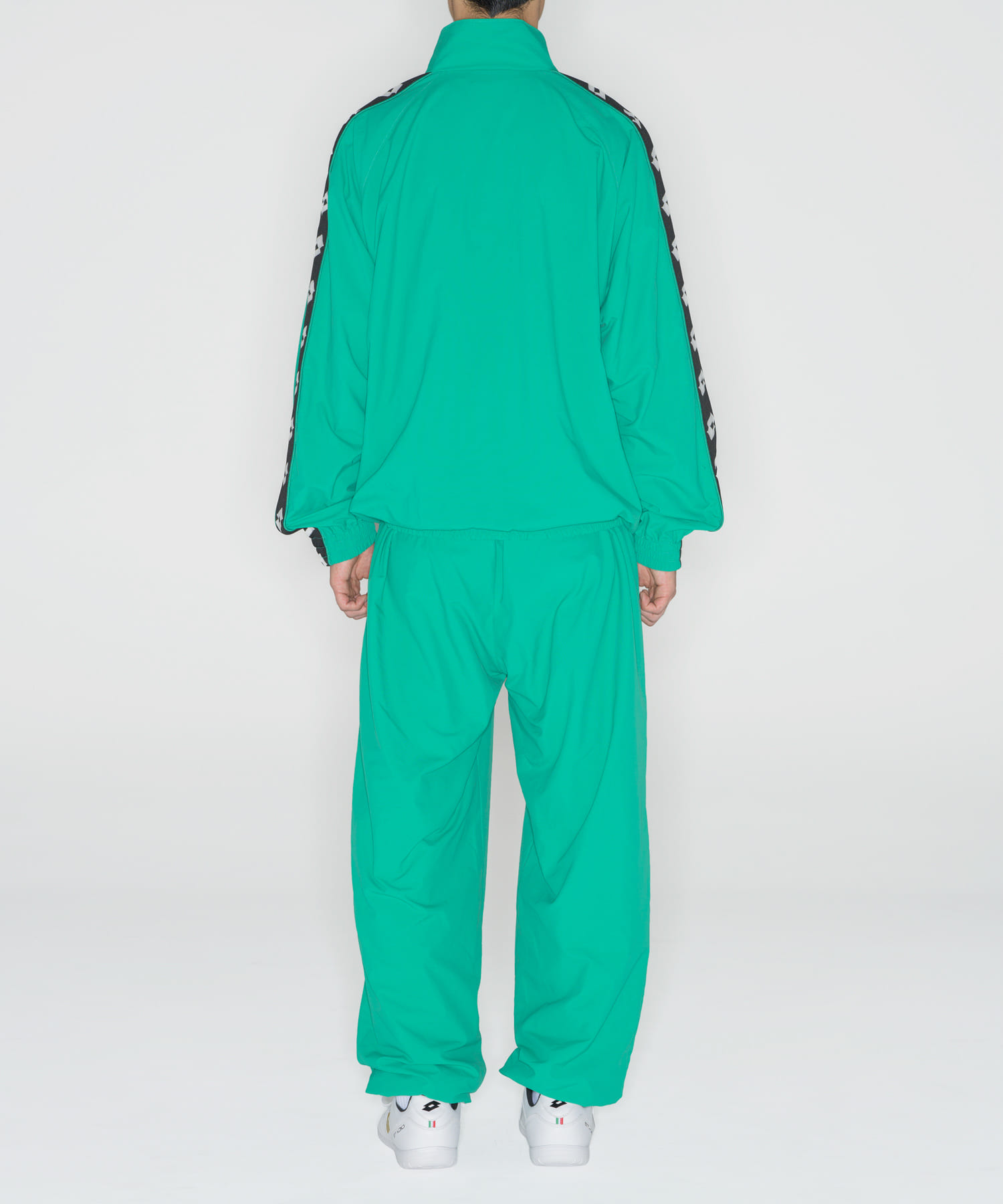 LOTTO　TAPING NYLON BLOUSON GREEN M