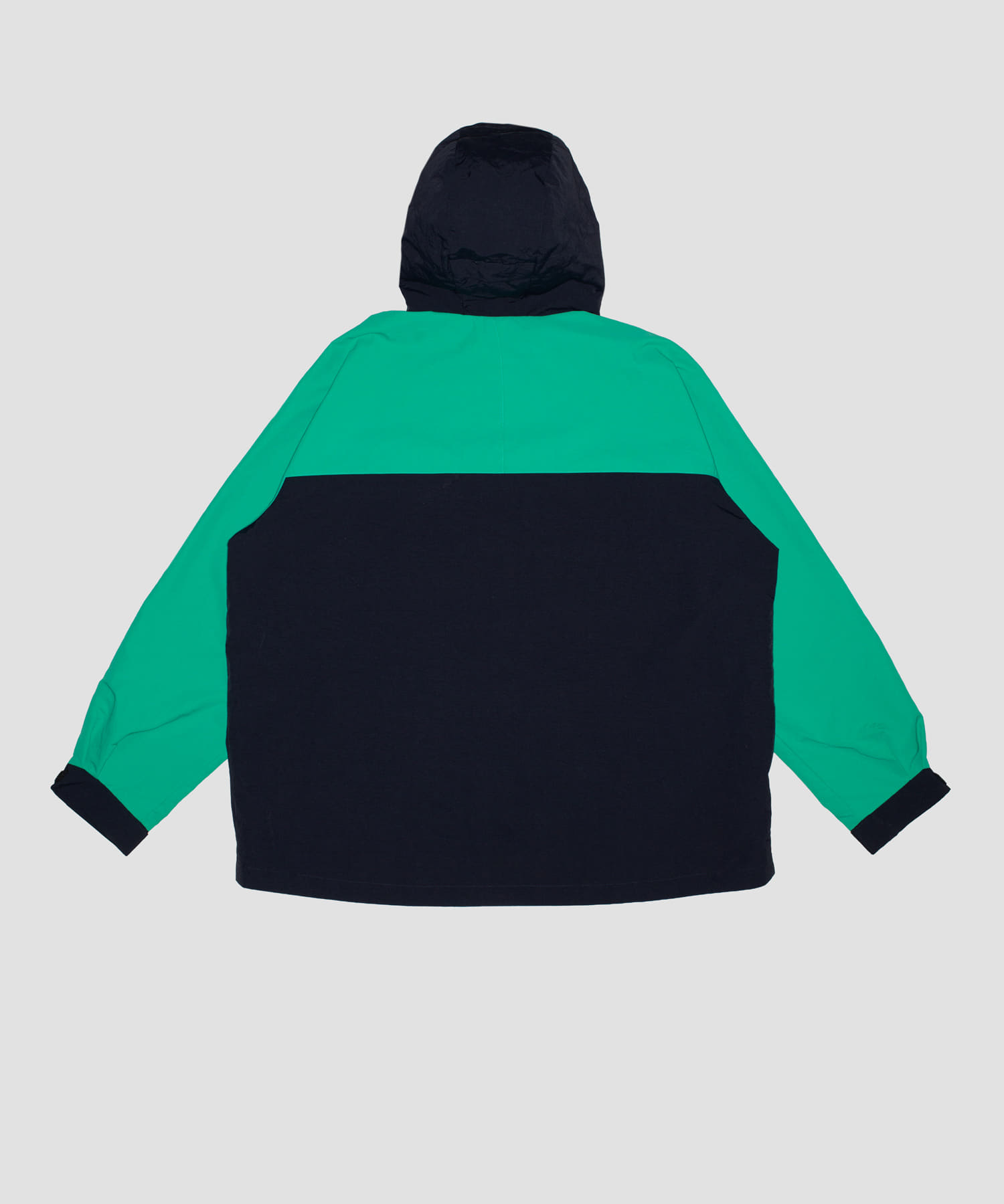 LOTTO　TWO-TONE ANORAK GRN×NVY M