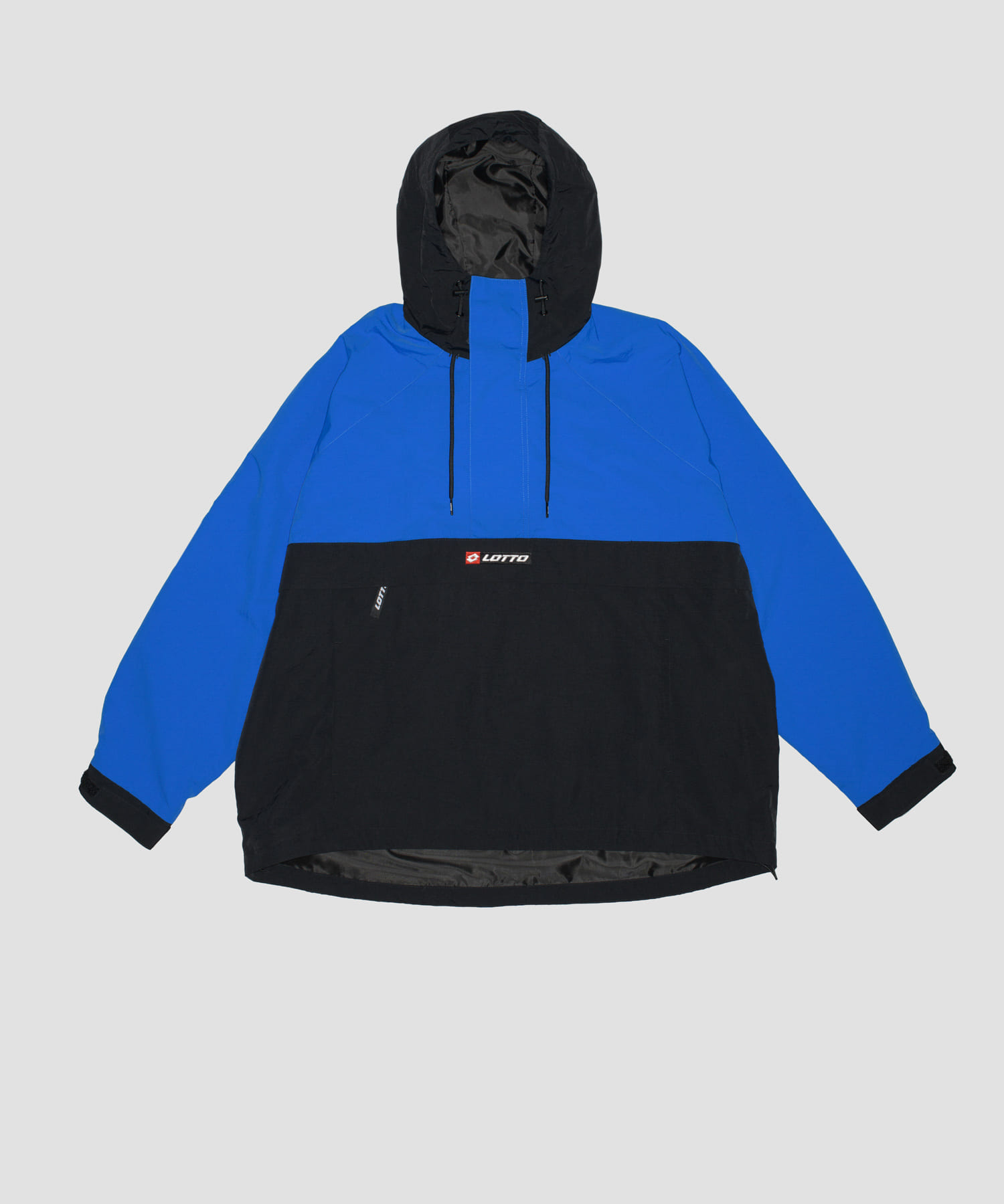 LOTTO　TWO-TONE ANORAK BLU×BLK M