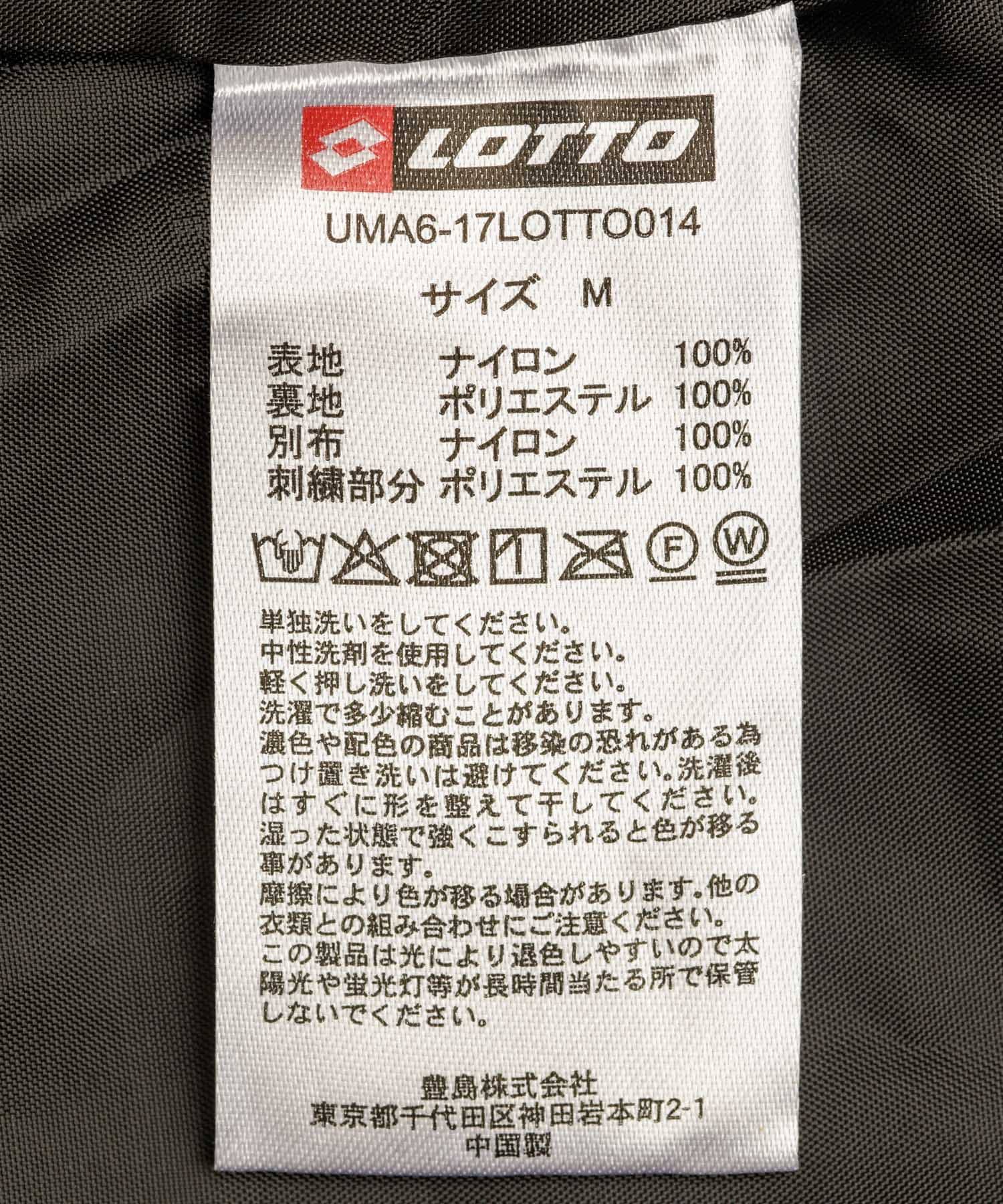 LOTTO　TWO-TONE ANORAK BLK×NVY M