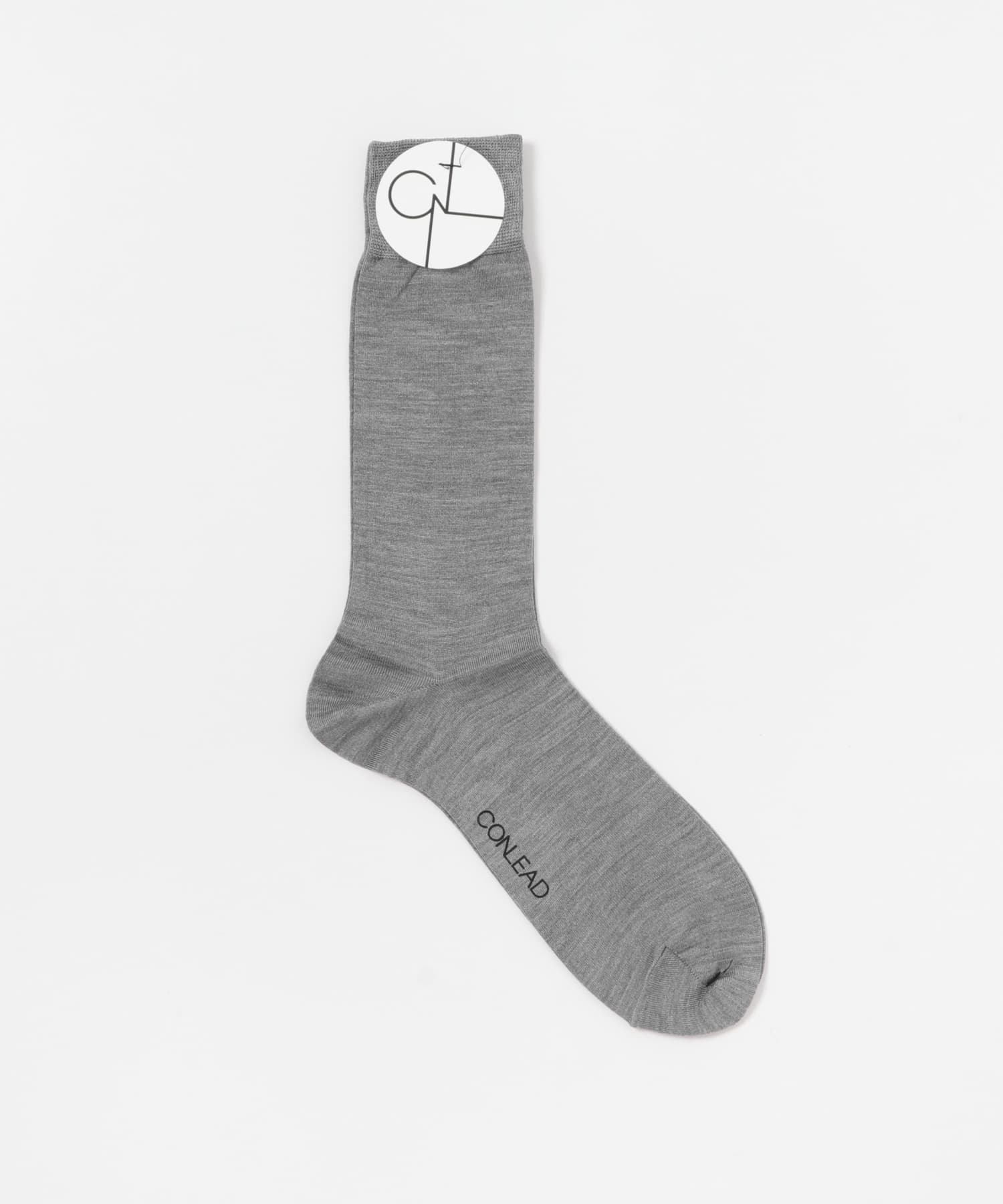 CONLEAD　Silk solid M.Gray Free