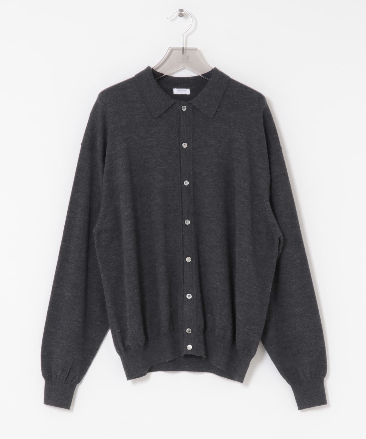 『別注』crepuscule×URBAN RESEARCH　H-G Knit Shirts GRAY 1