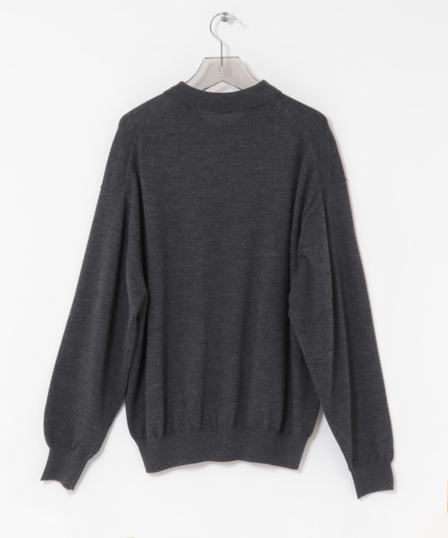 『別注』crepuscule×URBAN RESEARCH　H-G Knit Shirts GRAY 1