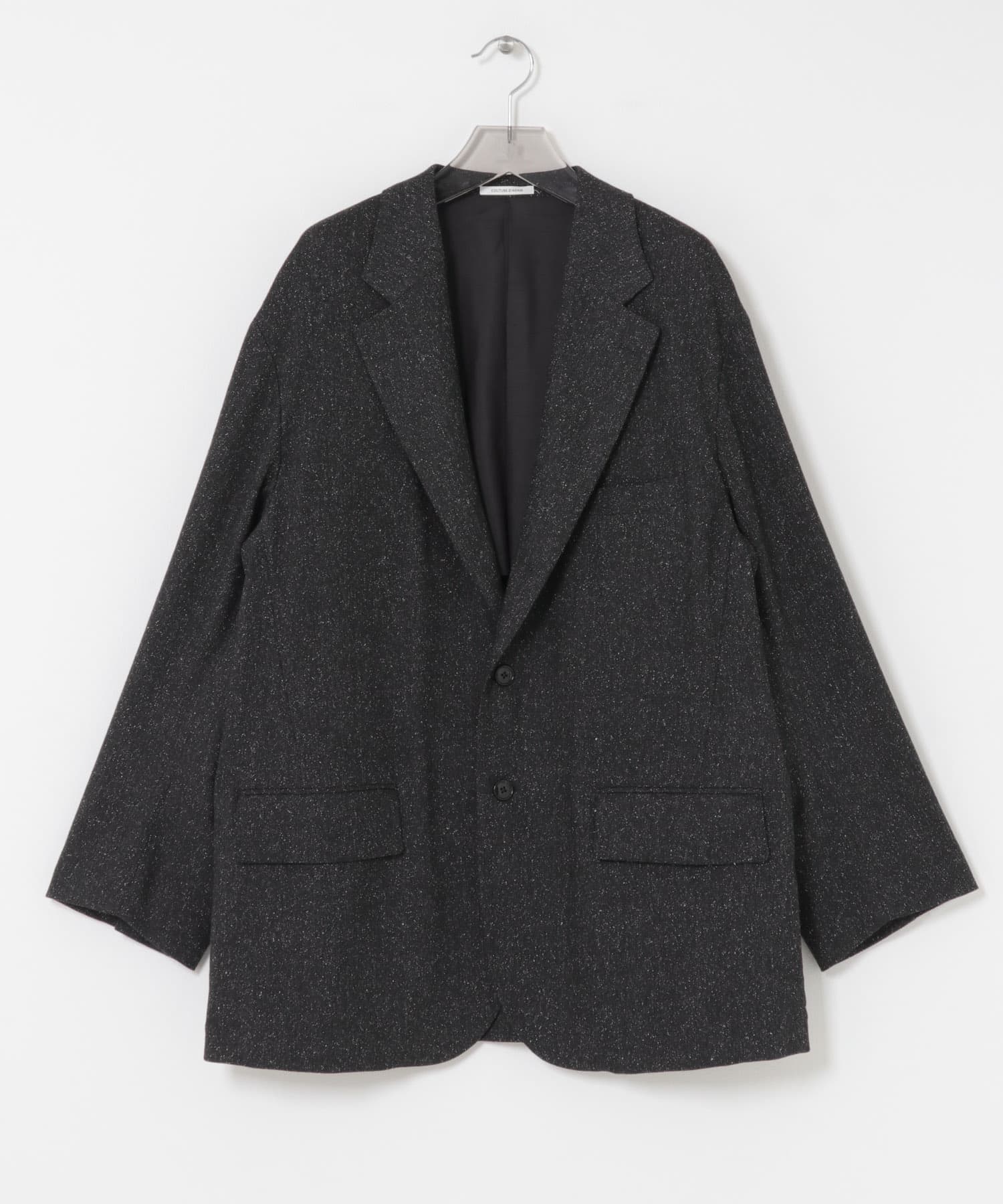 COUTURE D’ADAME　BIGJACKET/Silknep Herringborn Grey 40