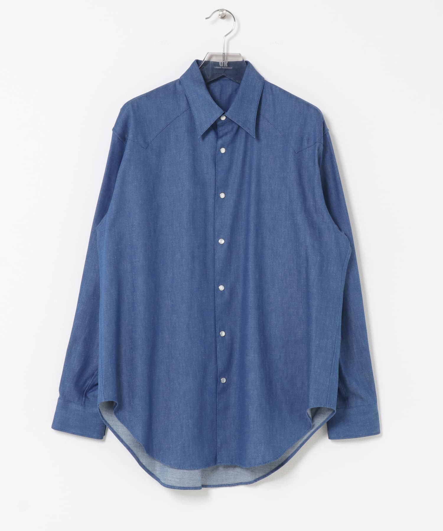 semoh　Eastern Western Shirts LIGHT BLUE 2