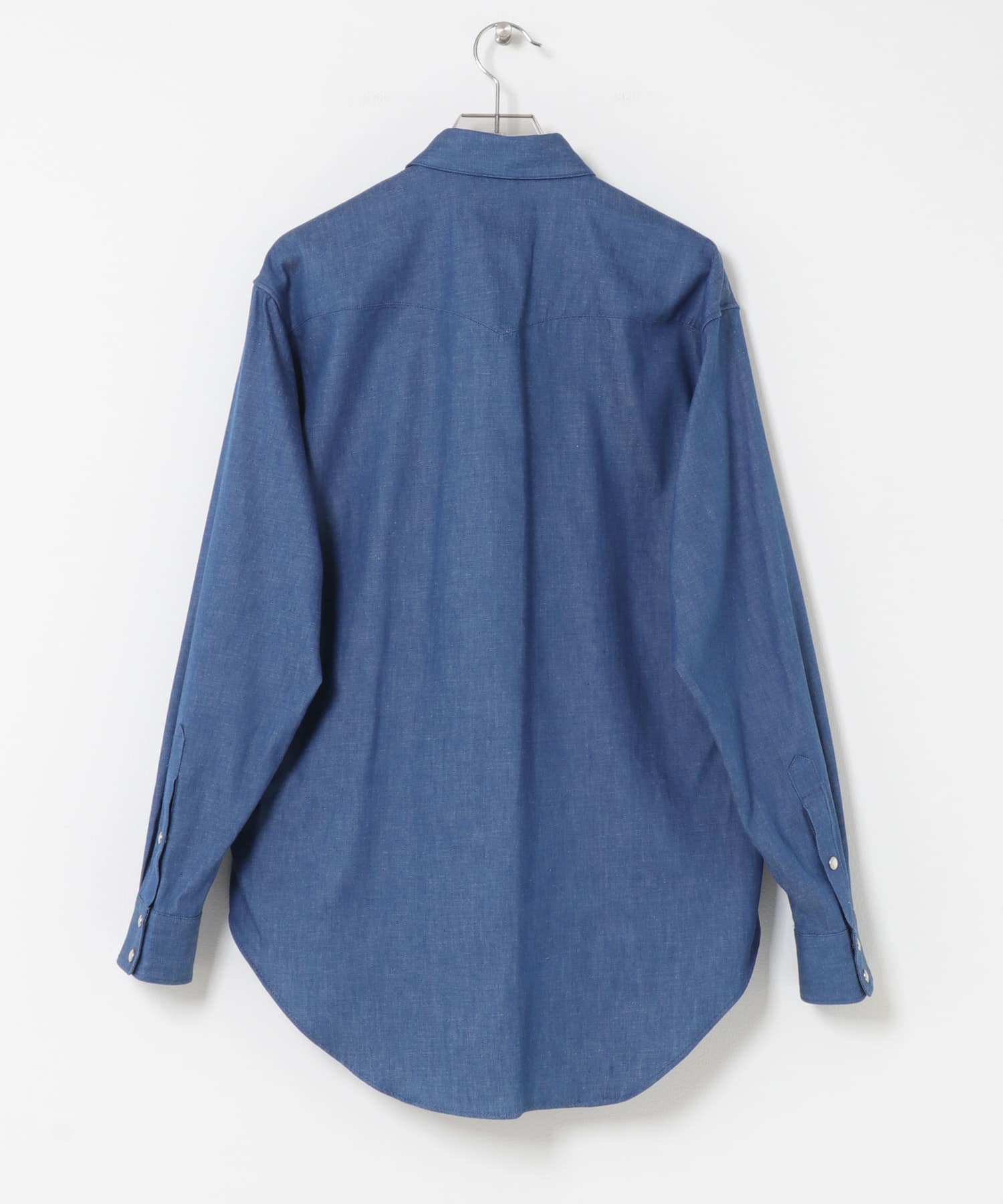 semoh　Eastern Western Shirts LIGHT BLUE 2