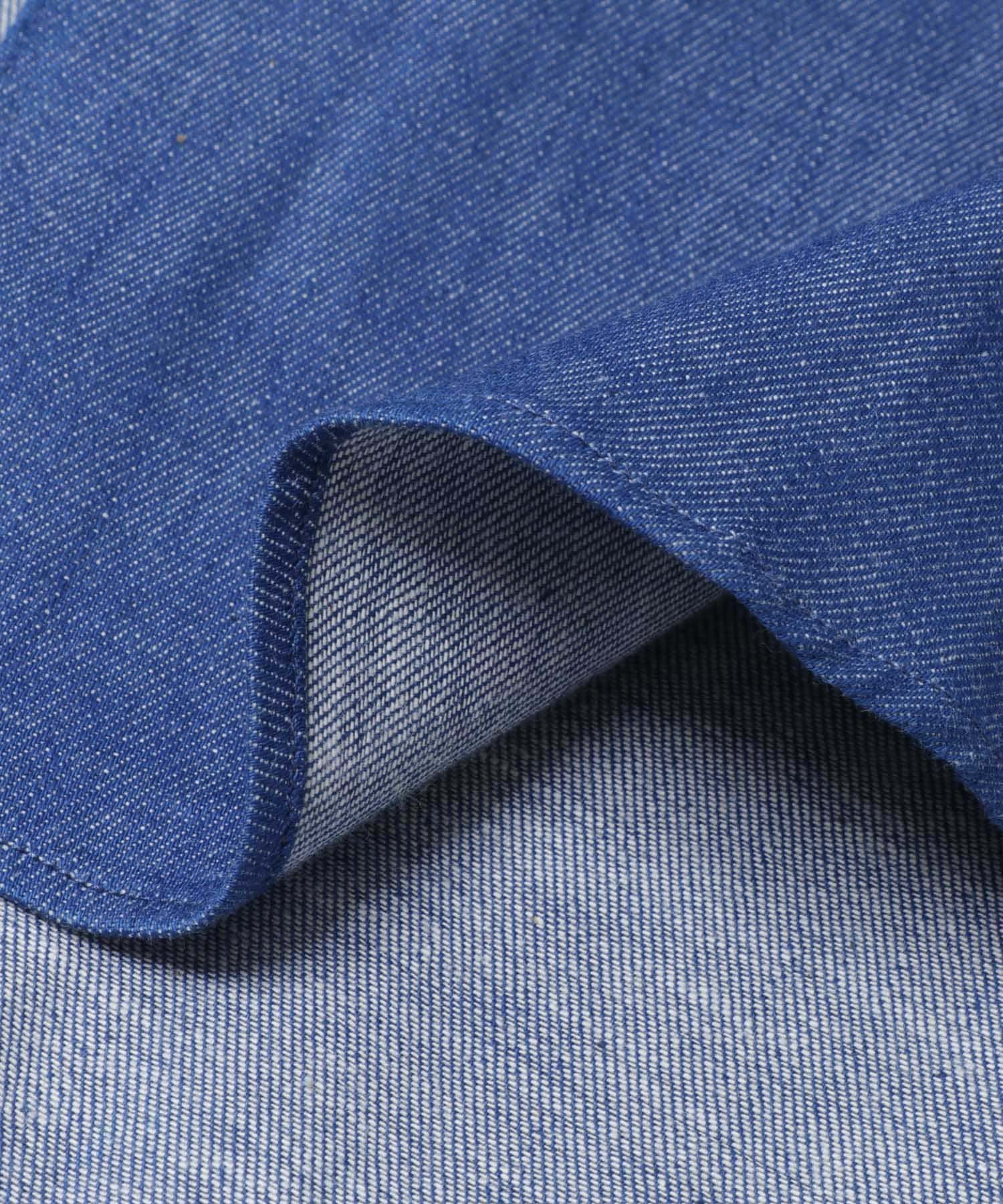 semoh　Eastern Western Shirts LIGHT BLUE 2