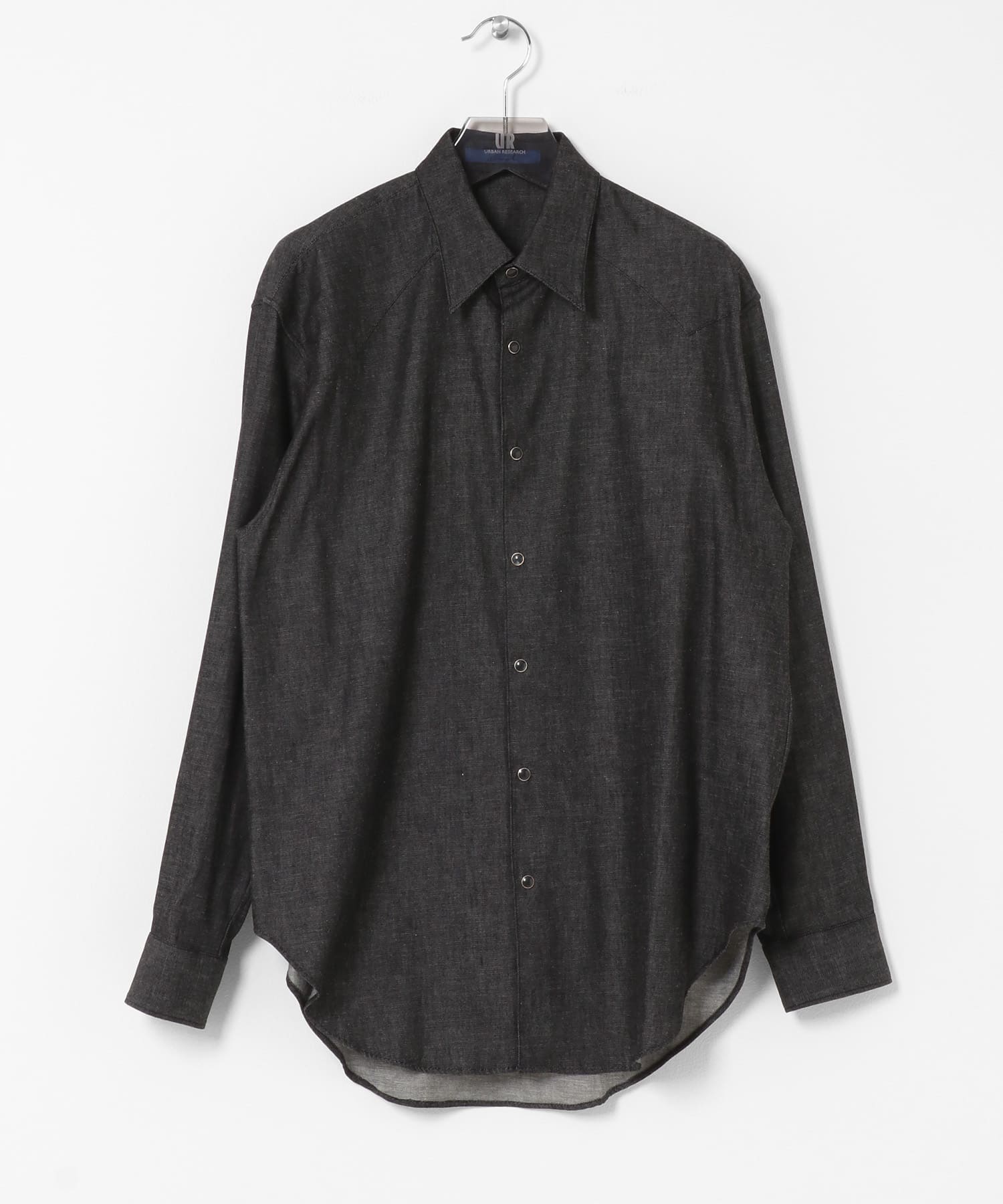『別注』semoh×URBAN RESEARCH　Eastern Western shirts BLACK 2