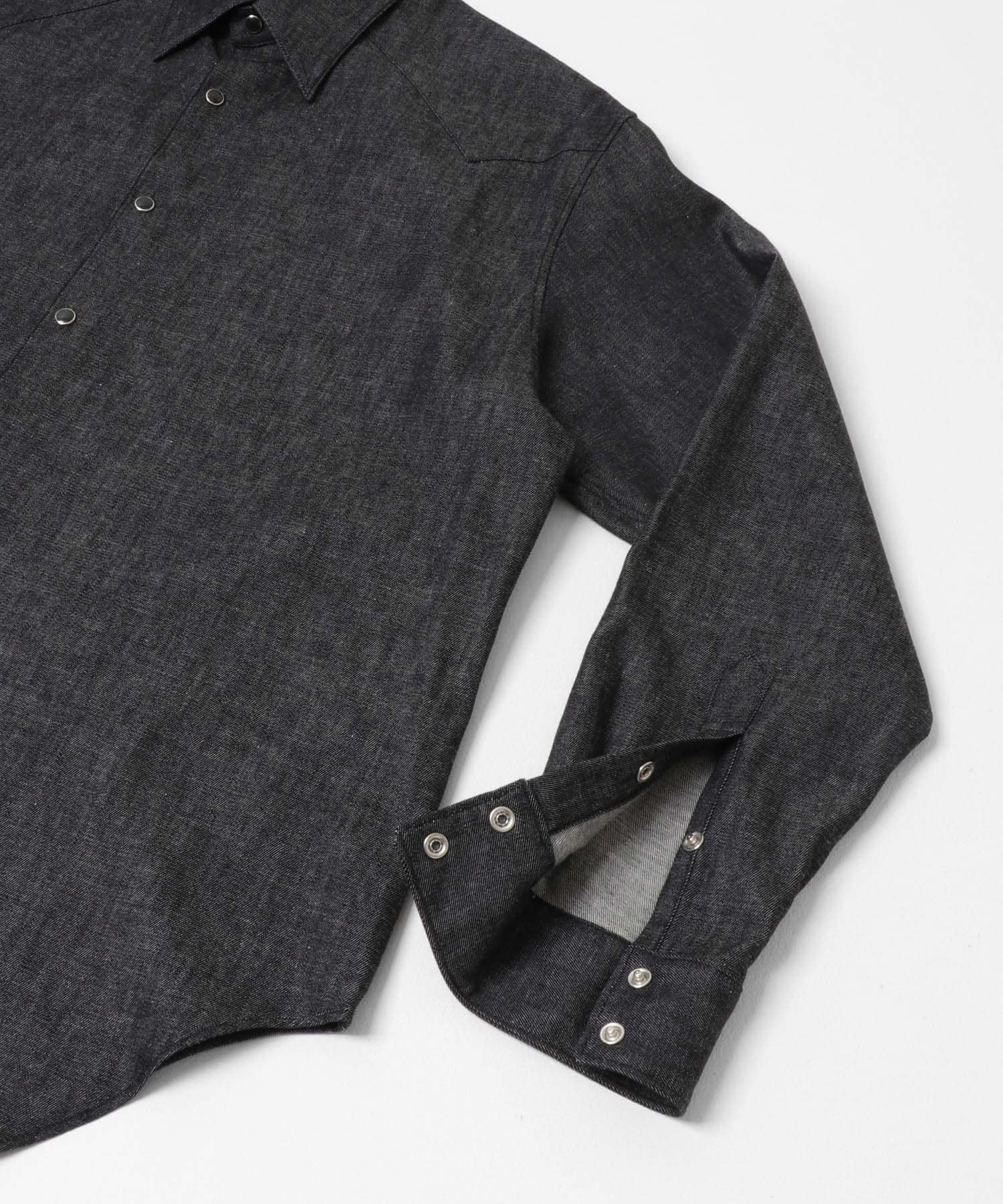 『別注』semoh×URBAN RESEARCH　Eastern Western shirts BLACK 2