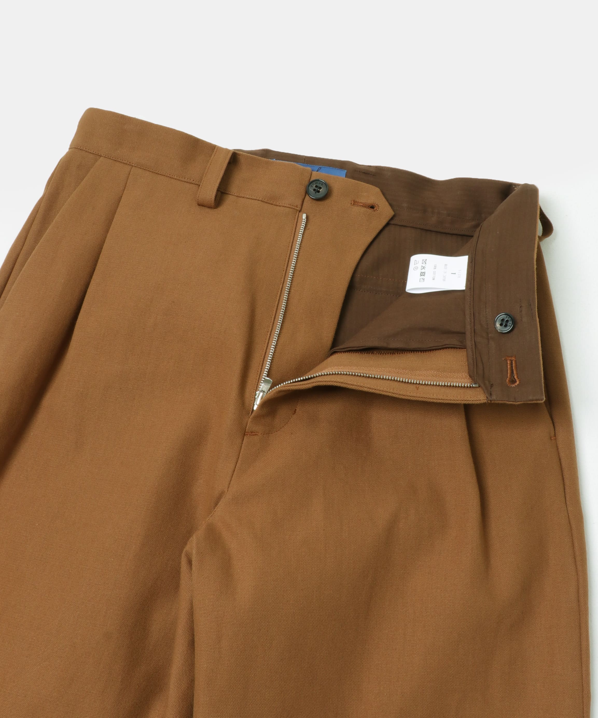 semoh　OX Cotton Torousers BROWN 1