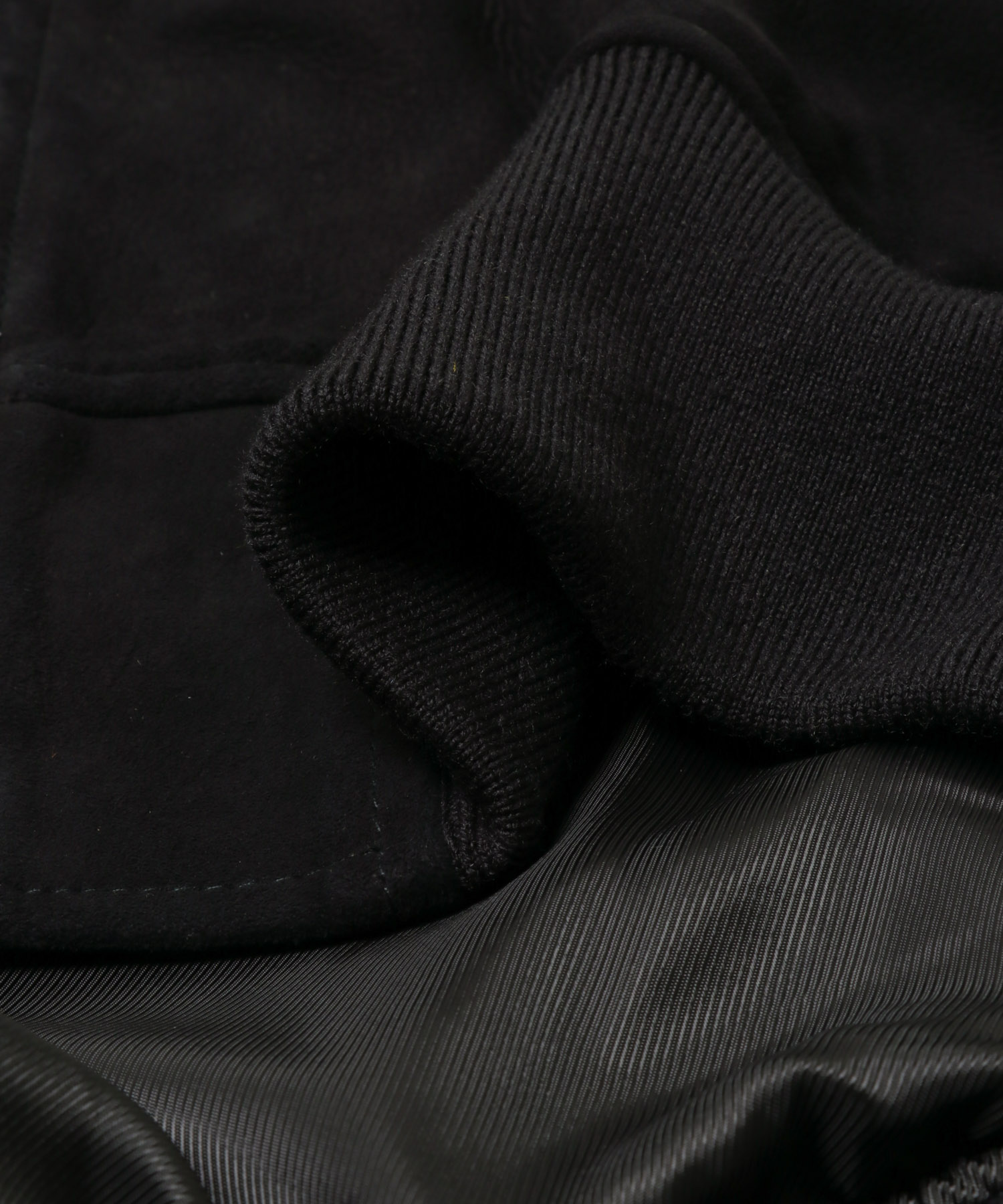SEVEN BY SEVEN　LEATHER MA-1 BLOUSON 010 BLK M
