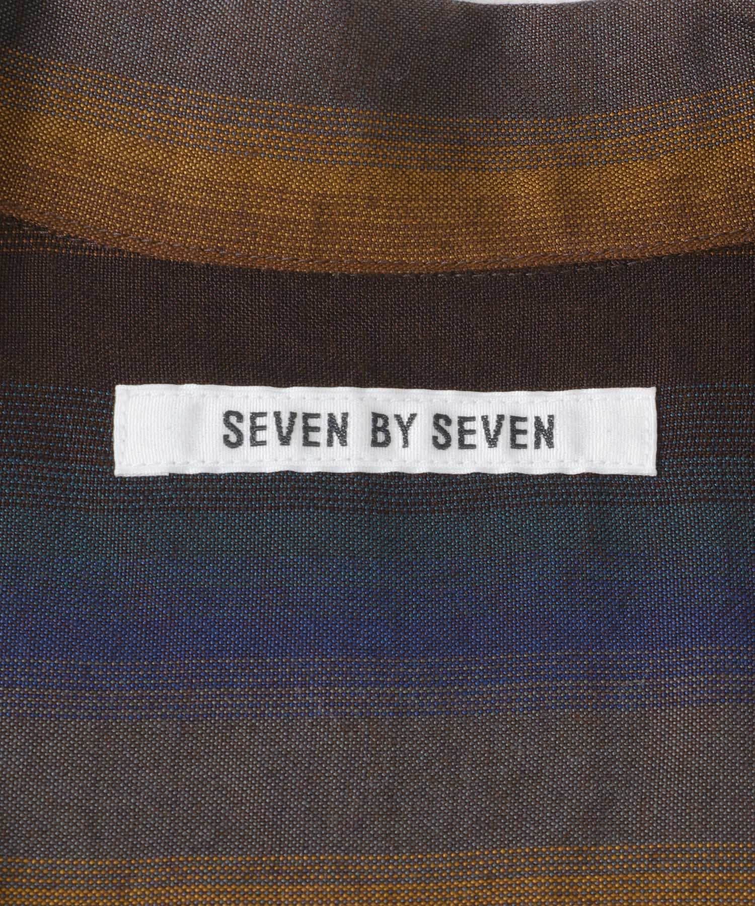 SEVEN BY SEVEN　LOOSE SHIRTS MULTI M