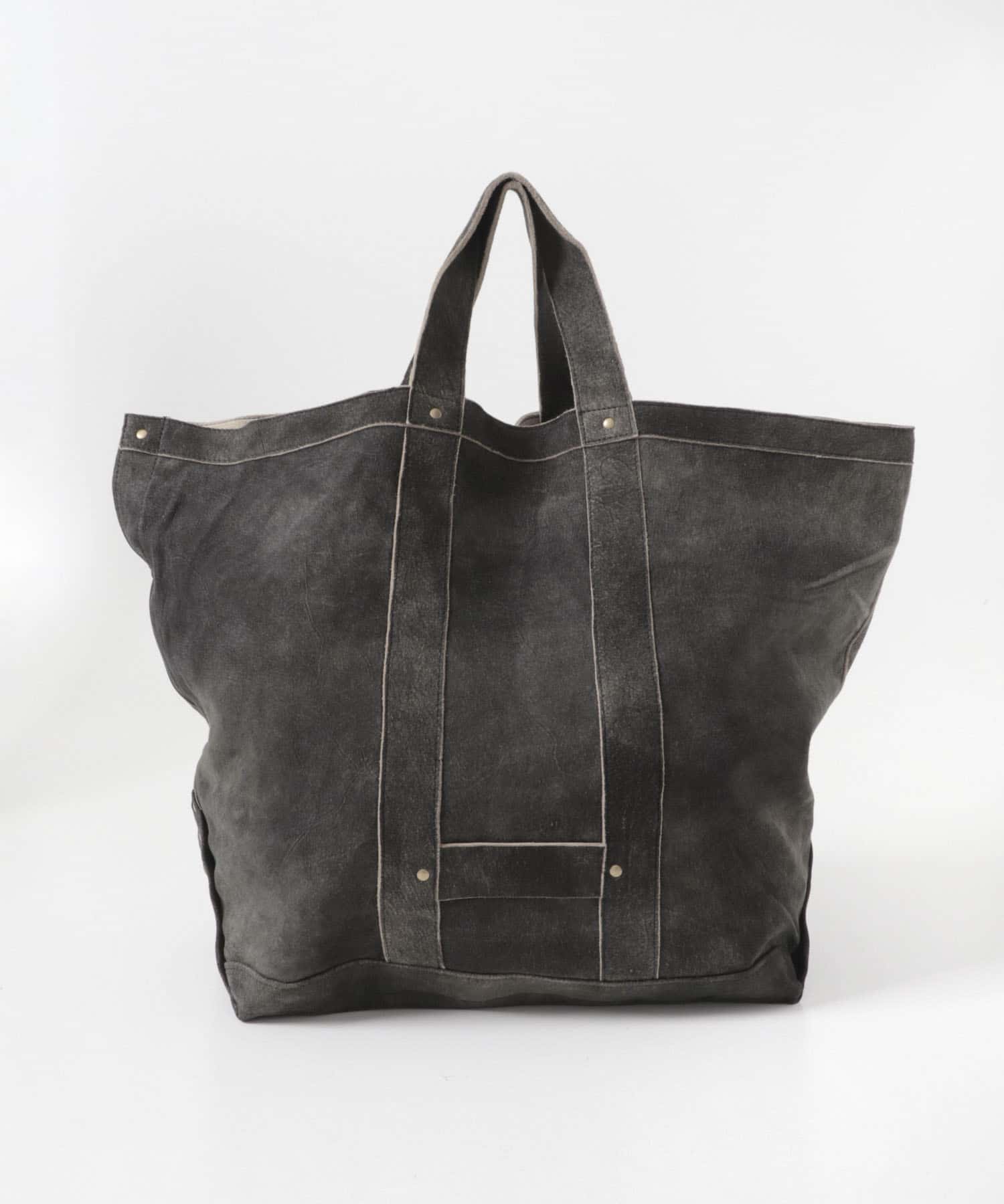 SEVEN BY SEVEN　LEATHER TOTE BAG