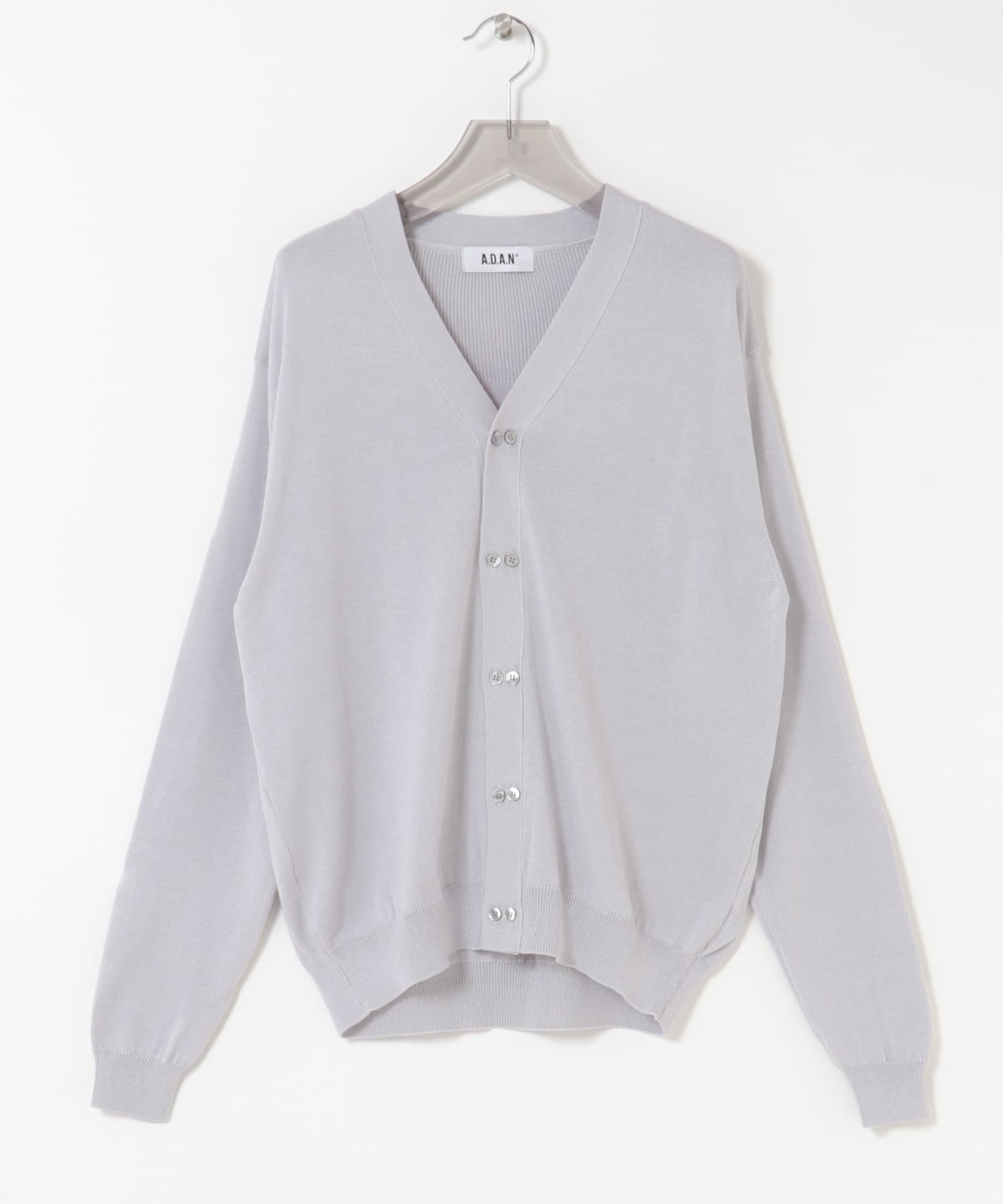 ★未使用★Silk * CTN 2Way カーディガン A.D.A.N SILK 2B KNIT CARDIGAN(L BLACK): トップス｜URBAN RESEARCH