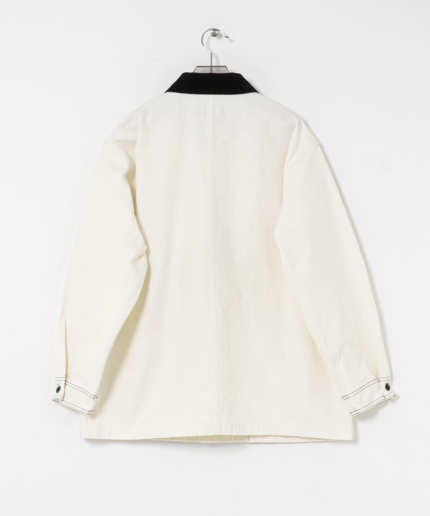 A.D.A.N　DUCK 2TONE CHORE COAT OFF WHITE M
