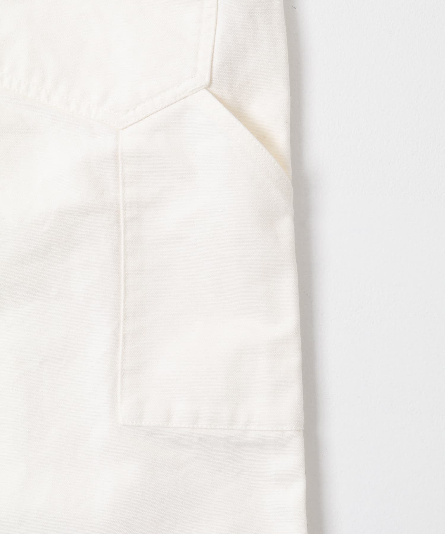A.D.A.N　DUCK DOUBLE KNEE PANTS OFF WHITE M