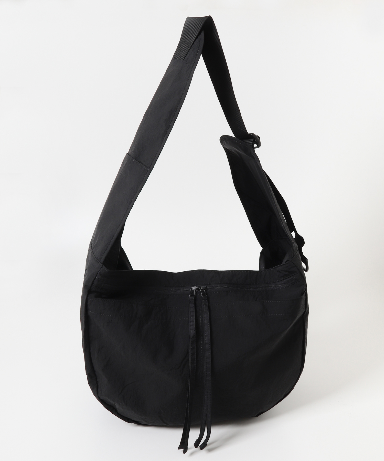 BAICYCLON by bagjack　BIG SHOULDER BAG BLACK Free